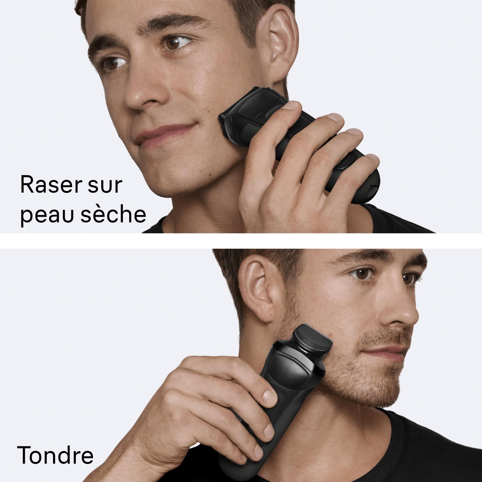 Voir la diapositive 4 : BRAUN Rasoir électrique 300BT - Noir