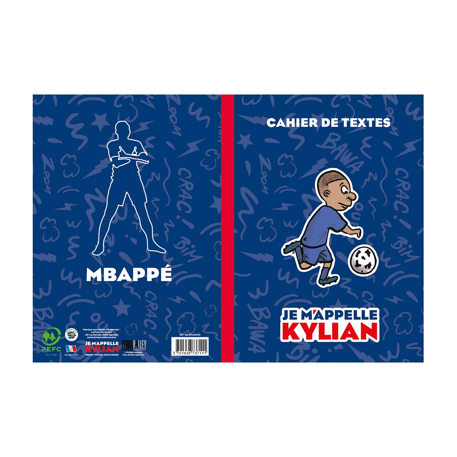 LA PLUME DORÉE Cahier de texte Je m'appelle Kylian