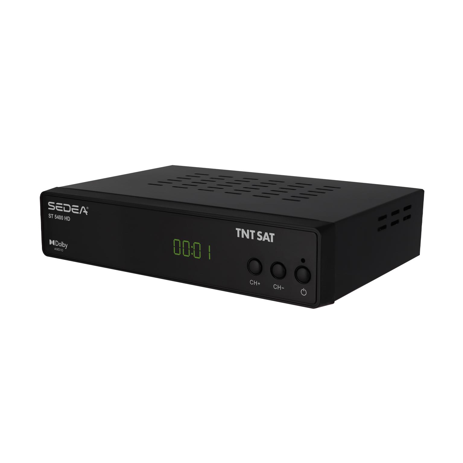Voir la diapositive 3 : SEDEA Récepteur TNT SAT HD S5400 HD