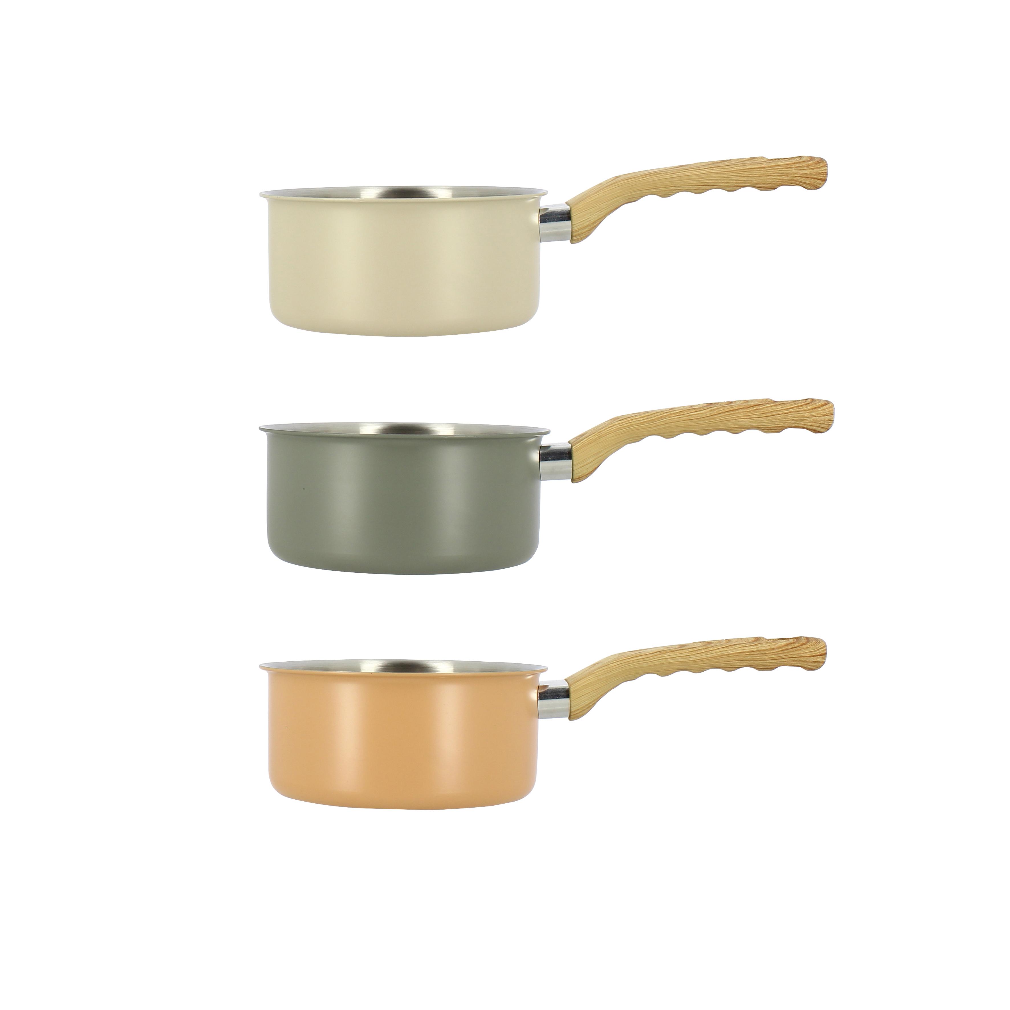 LEBRUN Casserole 16cm en aluminium et inox menastyl