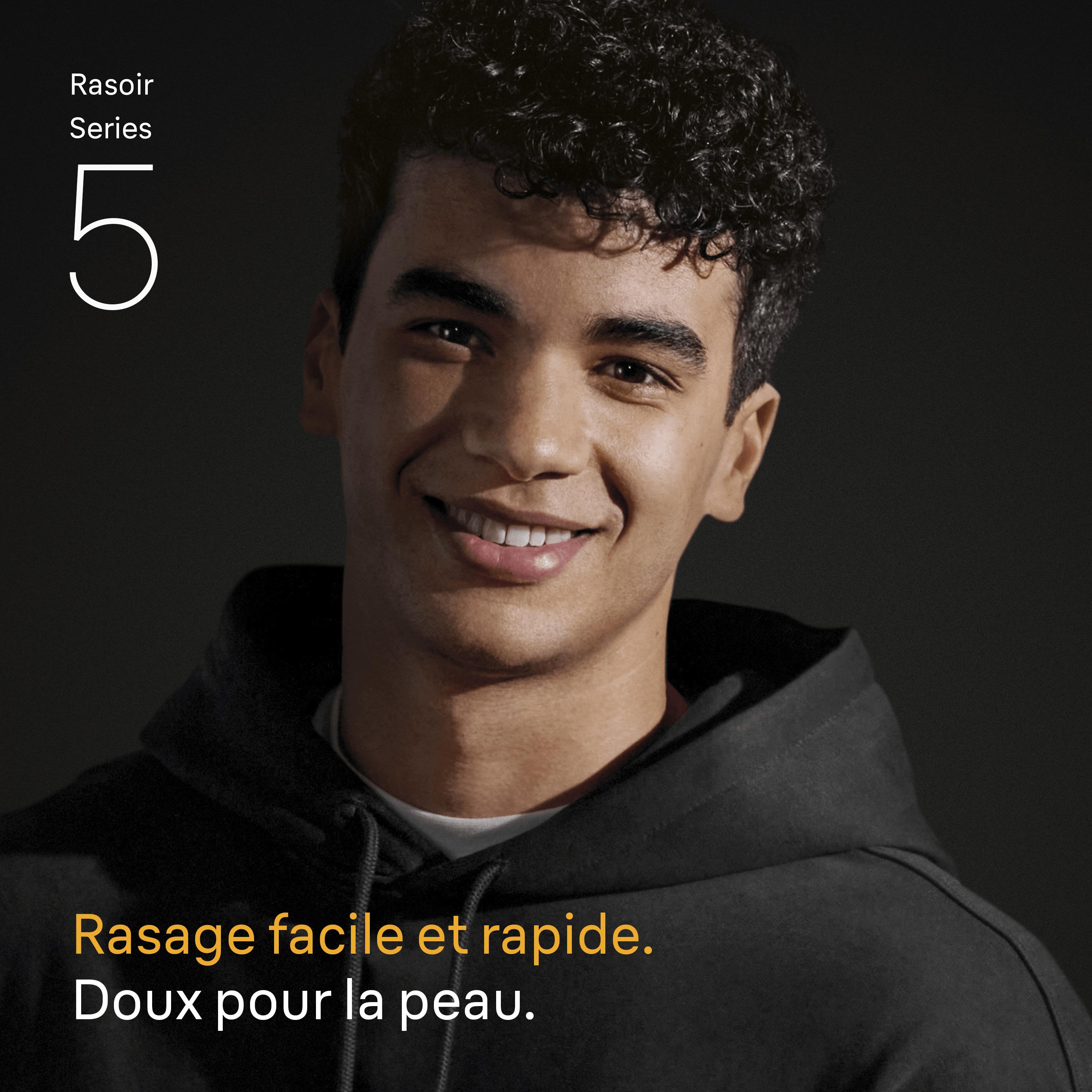 Voir la diapositive 2 : BRAUN Rasoir électrique 52-N1200S - Noir