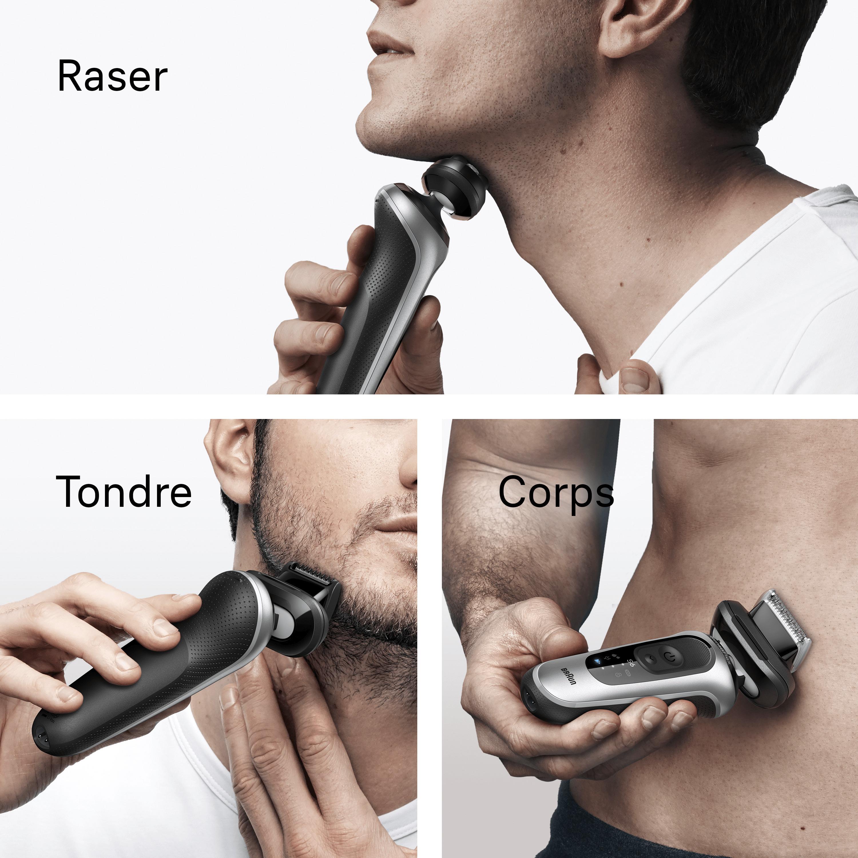 Voir la diapositive 5 : BRAUN Rasoir électrique 62-S1650S - Gris