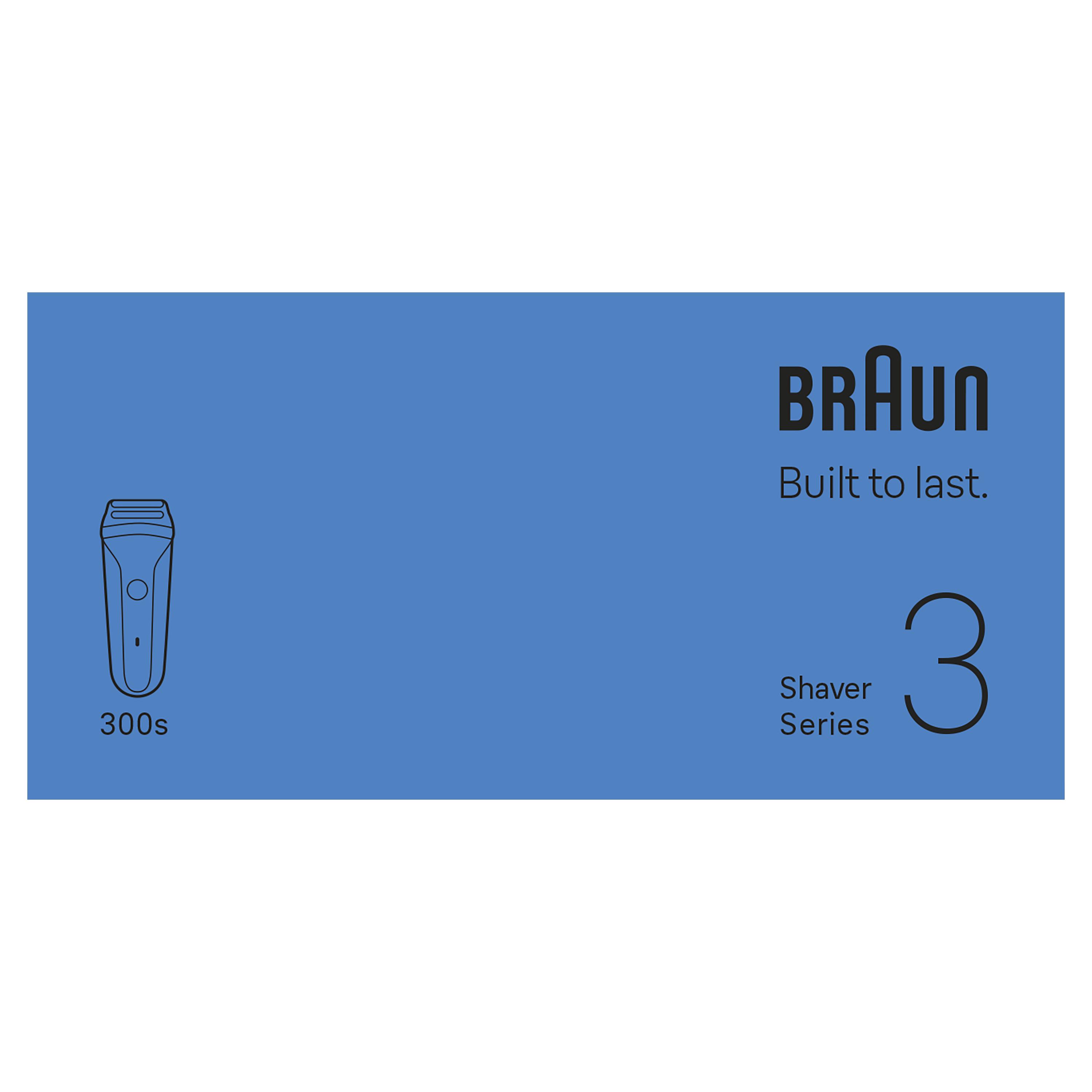 Voir la diapositive 12 : BRAUN Rasoir électrique S300S - Noir