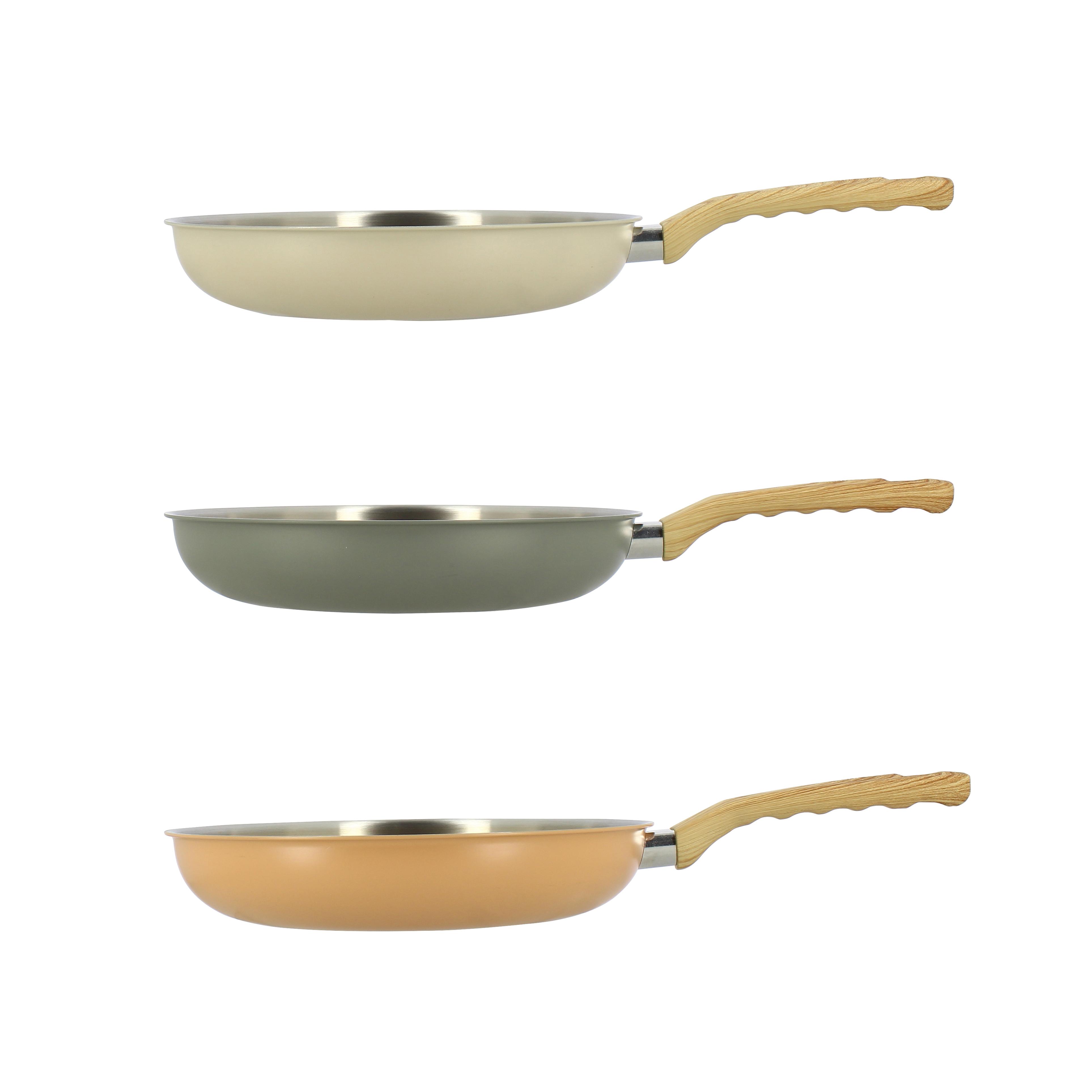 LEBRUN Poêle 28cm en aluminium et inox menastyl