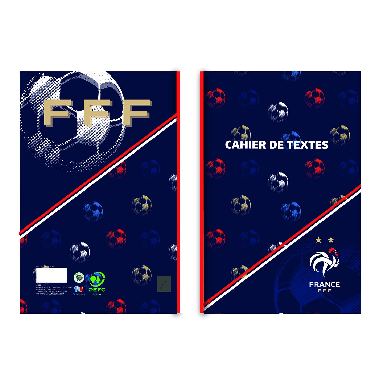 LA PLUME DORÉE Cahier de texte FFF
