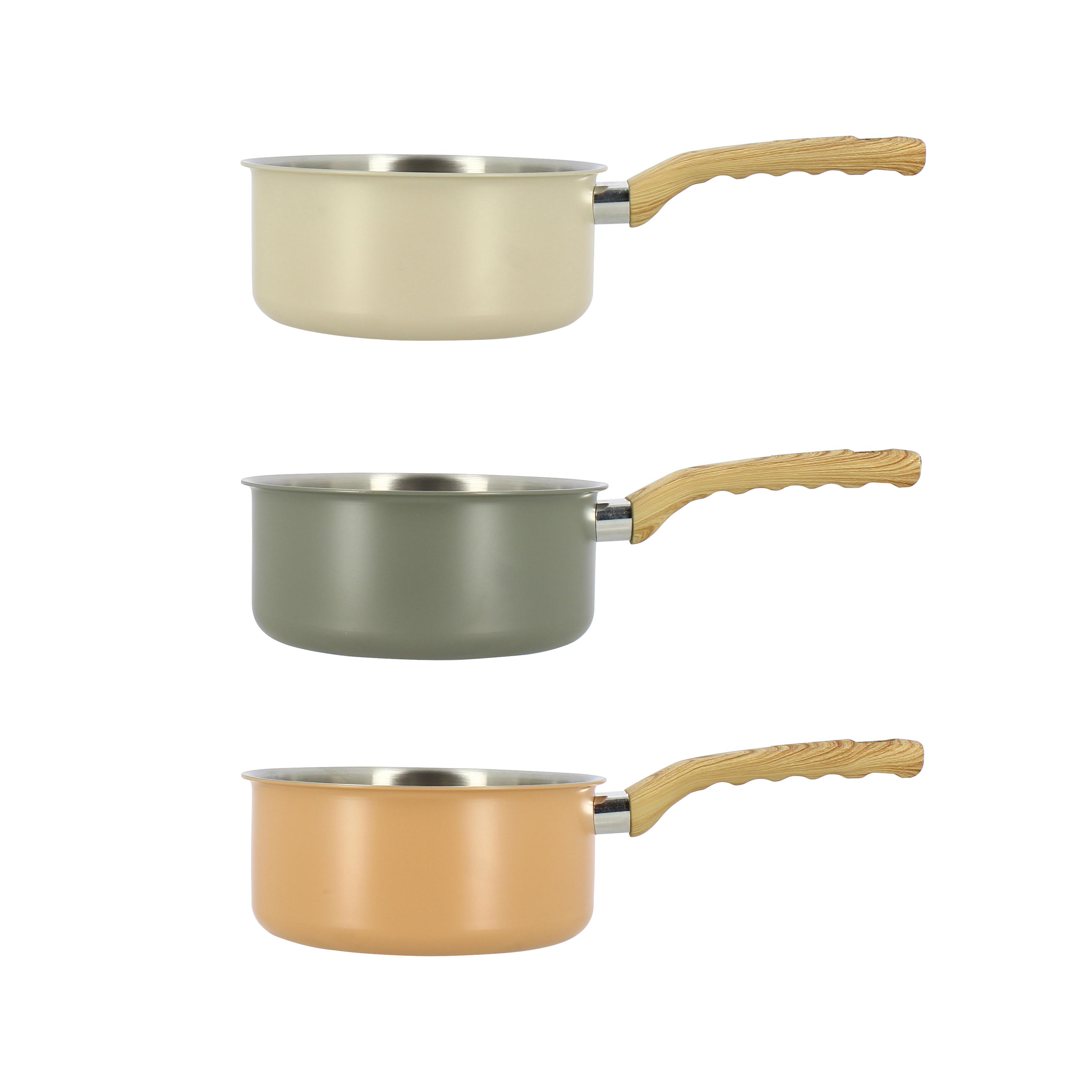 LEBRUN Casserole 18cm en aluminium et inox menastyl