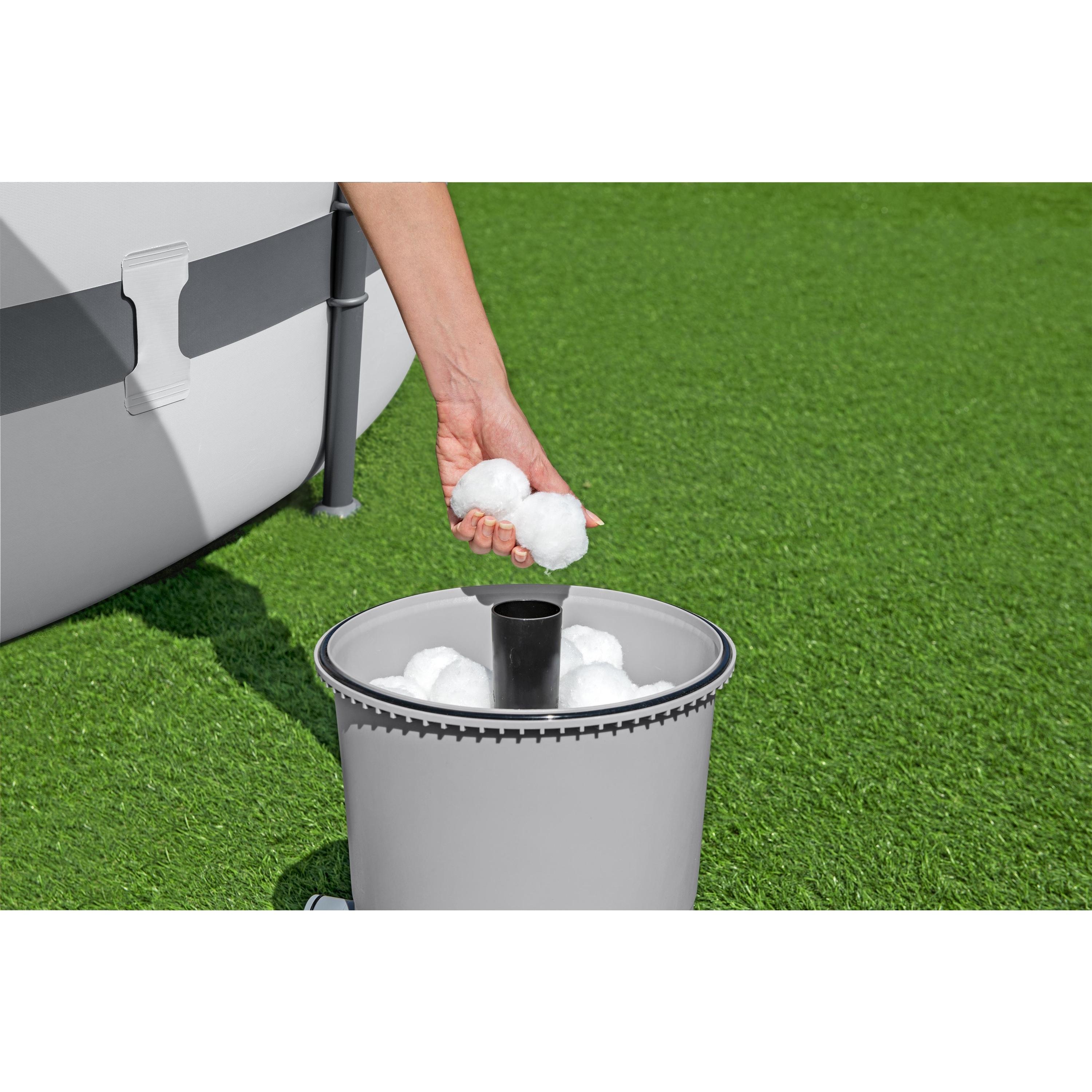 Voir la diapositive 12 : BESTWAY Filtre sable 3m3p/ piscine jusque 18m3