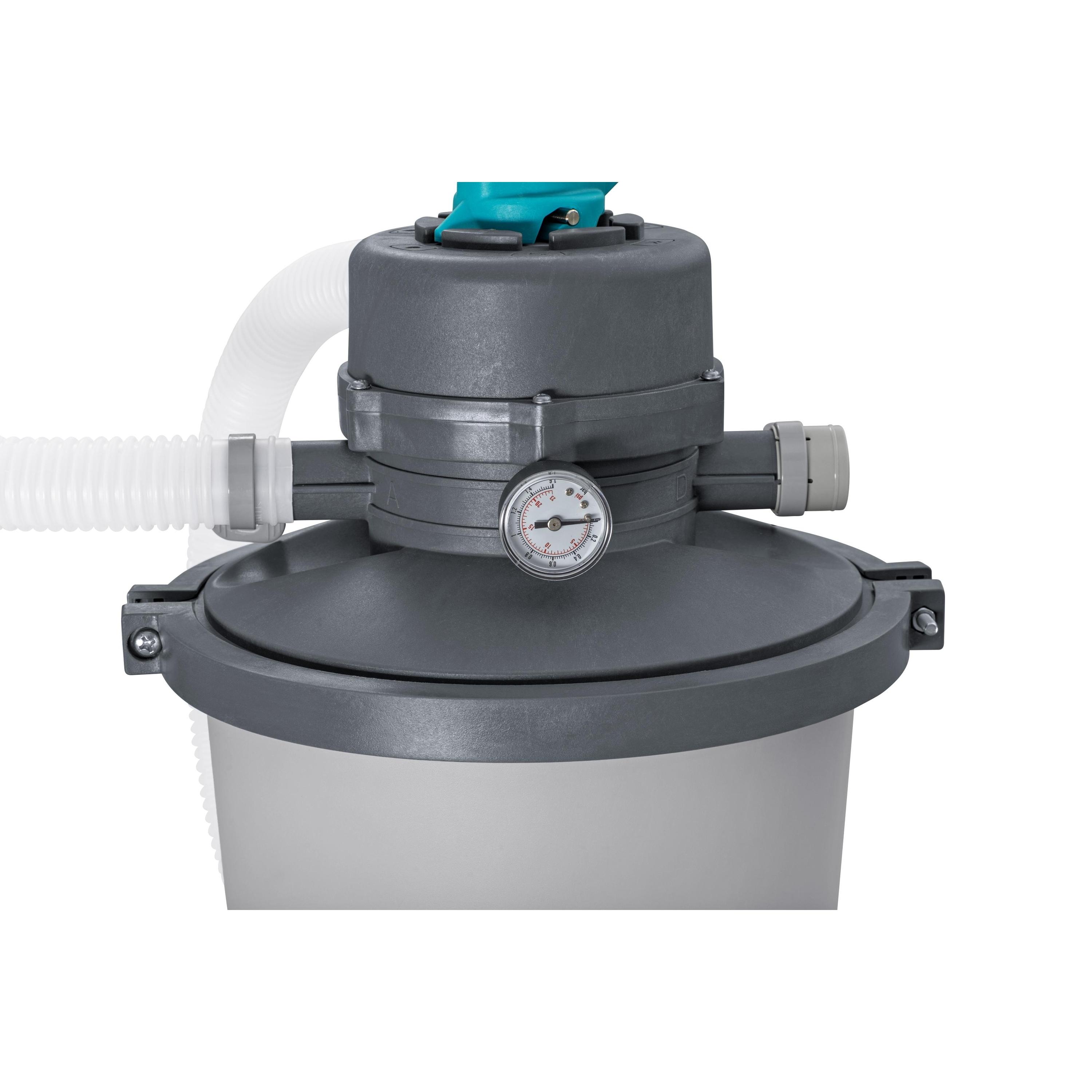 Voir la diapositive 3 : BESTWAY Filtre sable 3m3p/ piscine jusque 18m3