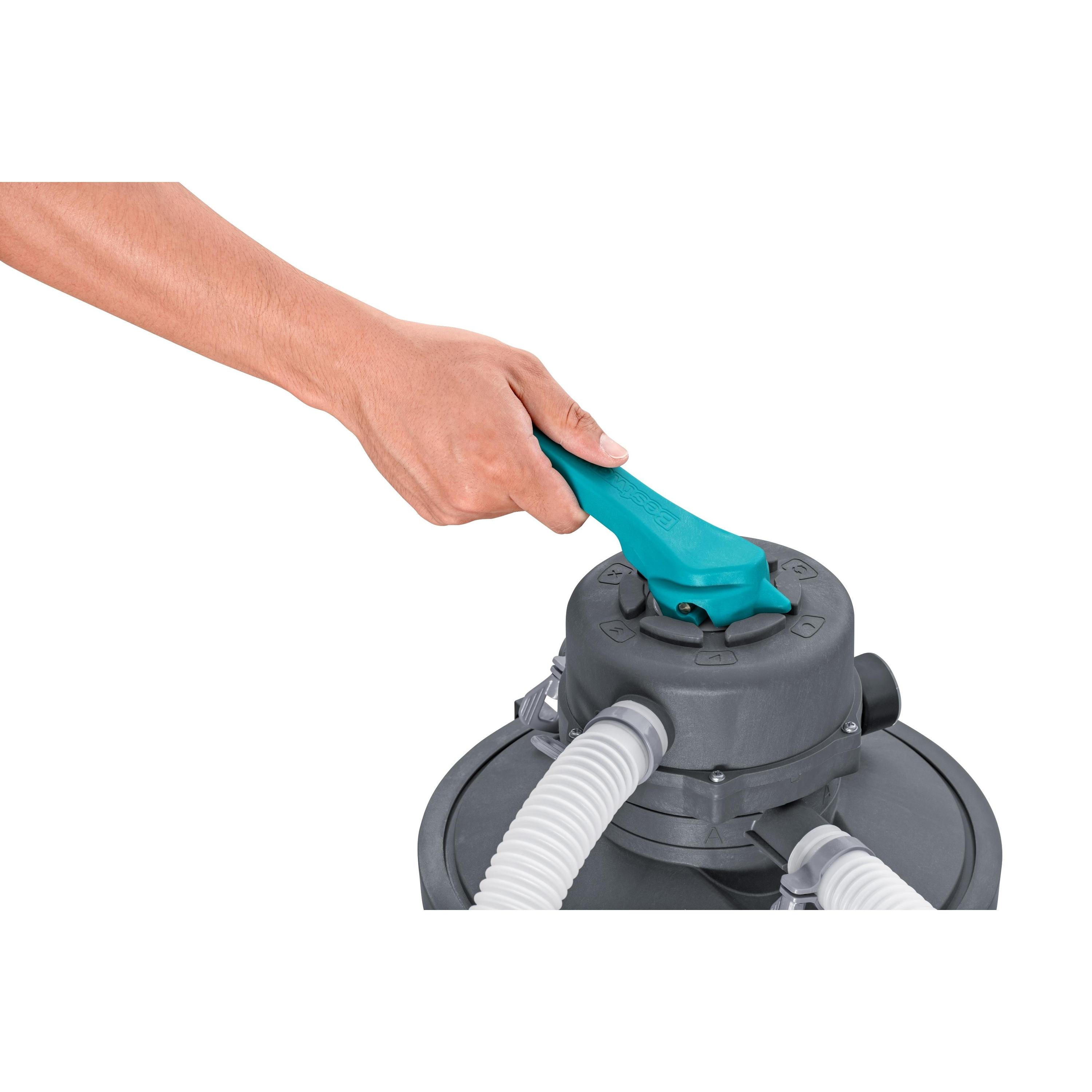 Voir la diapositive 4 : BESTWAY Filtre sable 3m3p/ piscine jusque 18m3