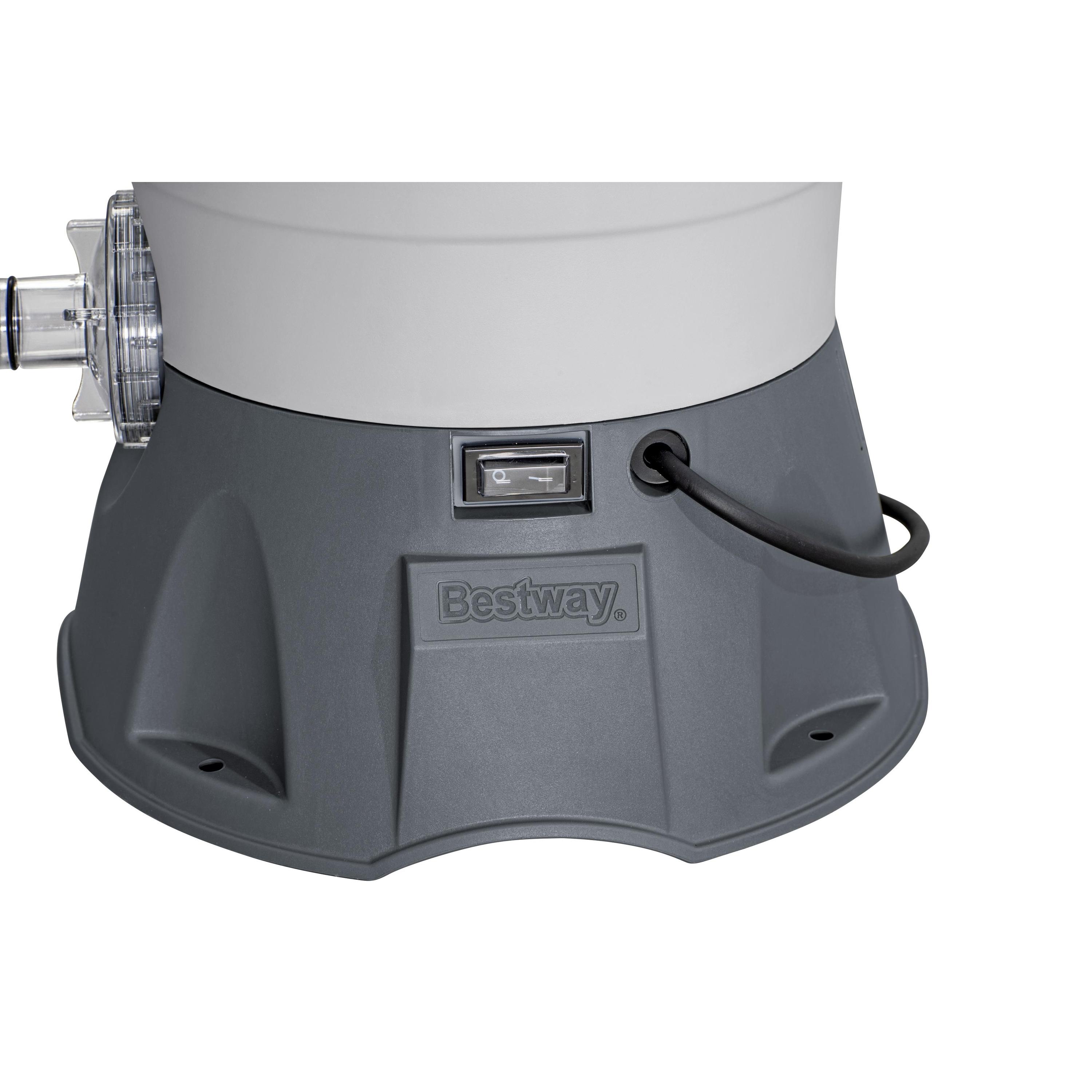 Voir la diapositive 6 : BESTWAY Filtre sable 3m3p/ piscine jusque 18m3