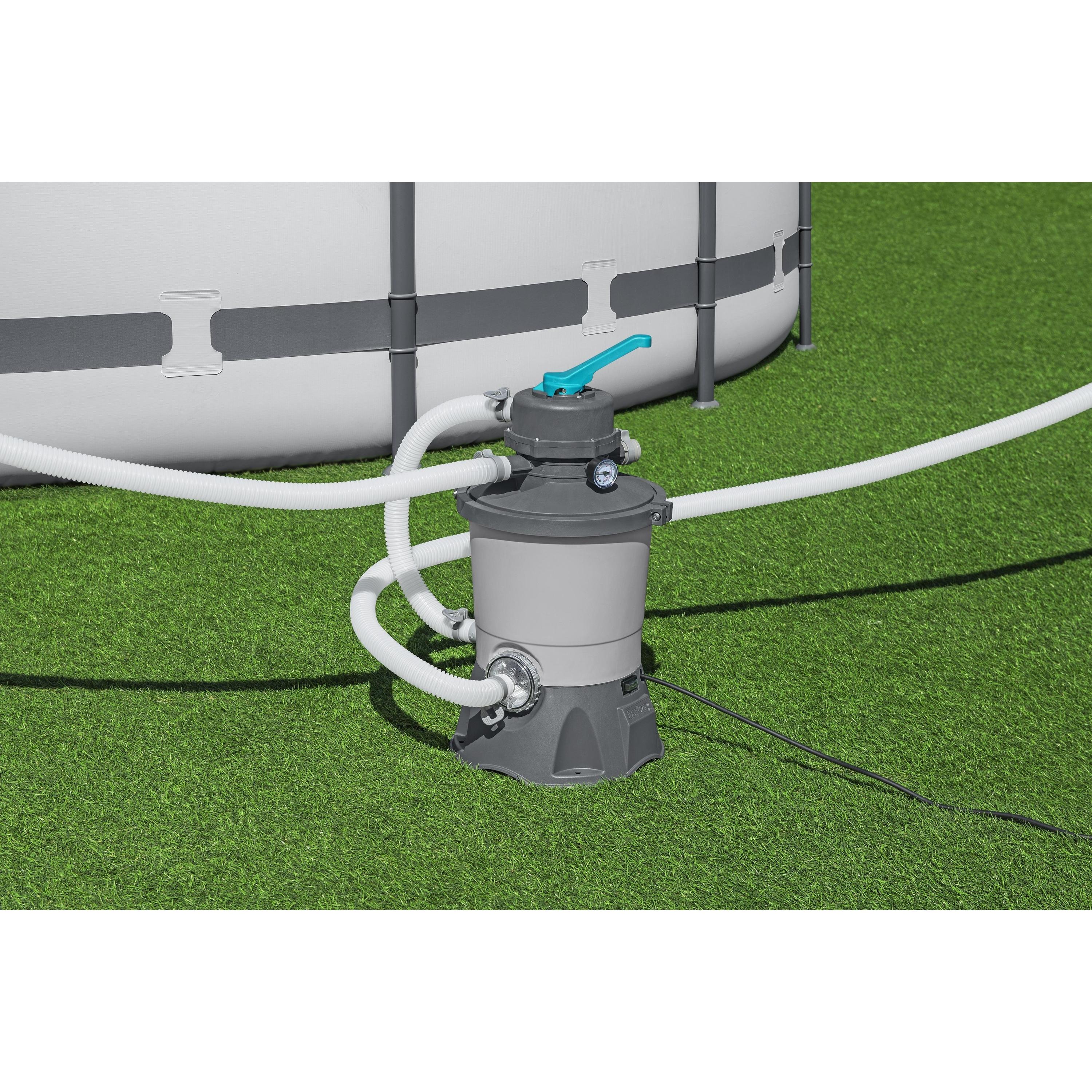 Voir la diapositive 10 : BESTWAY Filtre sable 3m3p/ piscine jusque 18m3