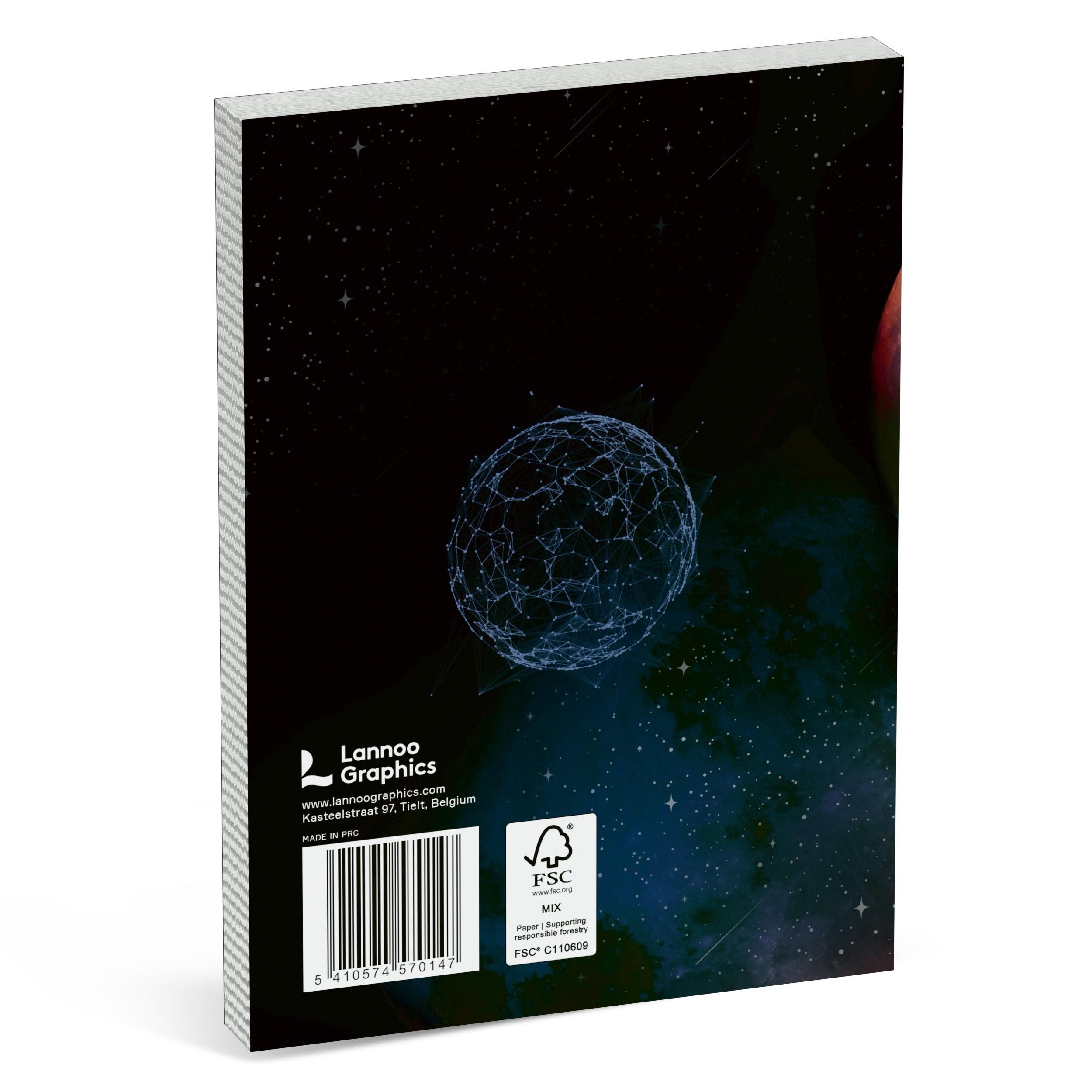 Voir la diapositive 2 : LANNOO Agenda Nasa - 12x17cm