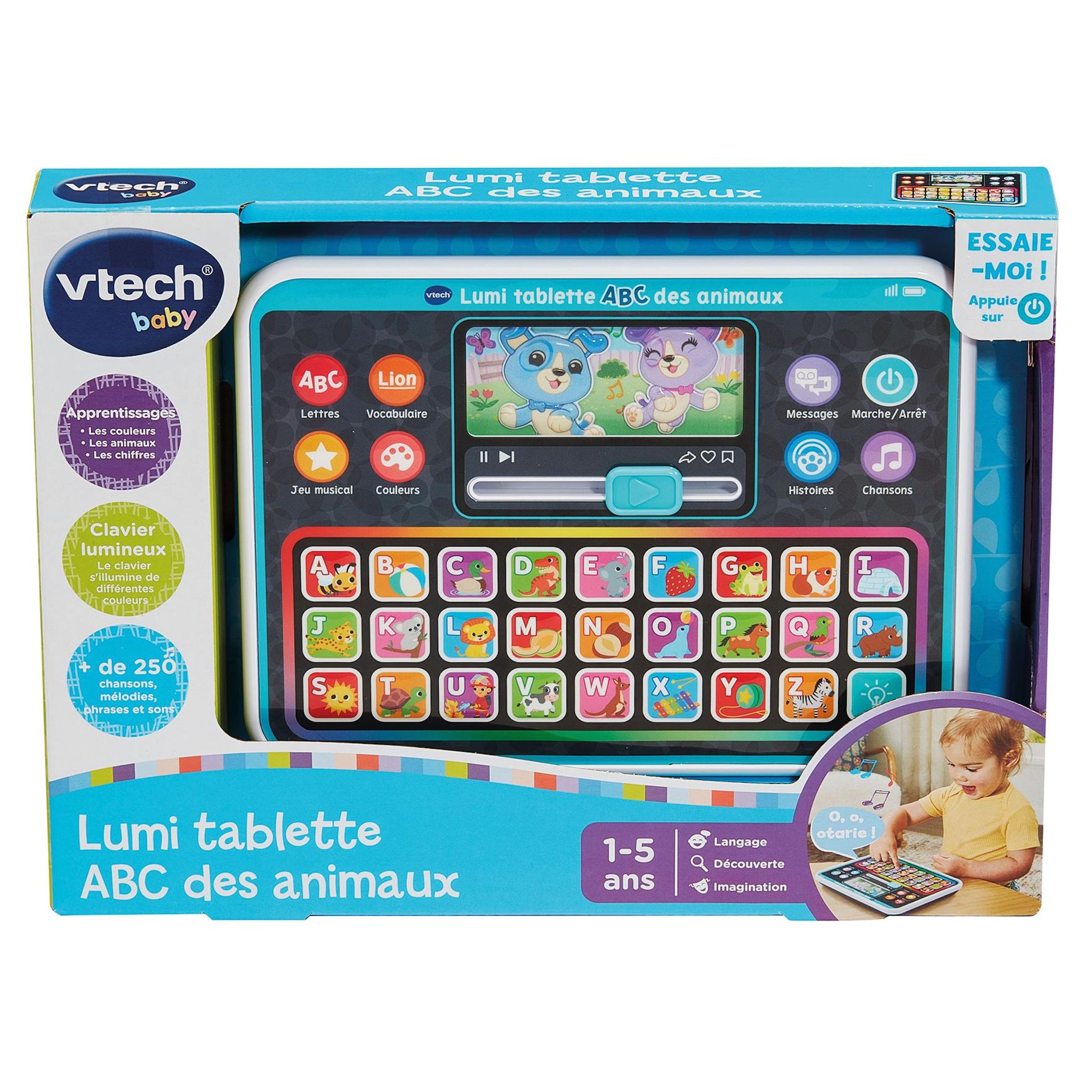 Voir la diapositive 6 : VTECH Lumi tablette ABC Animaux
