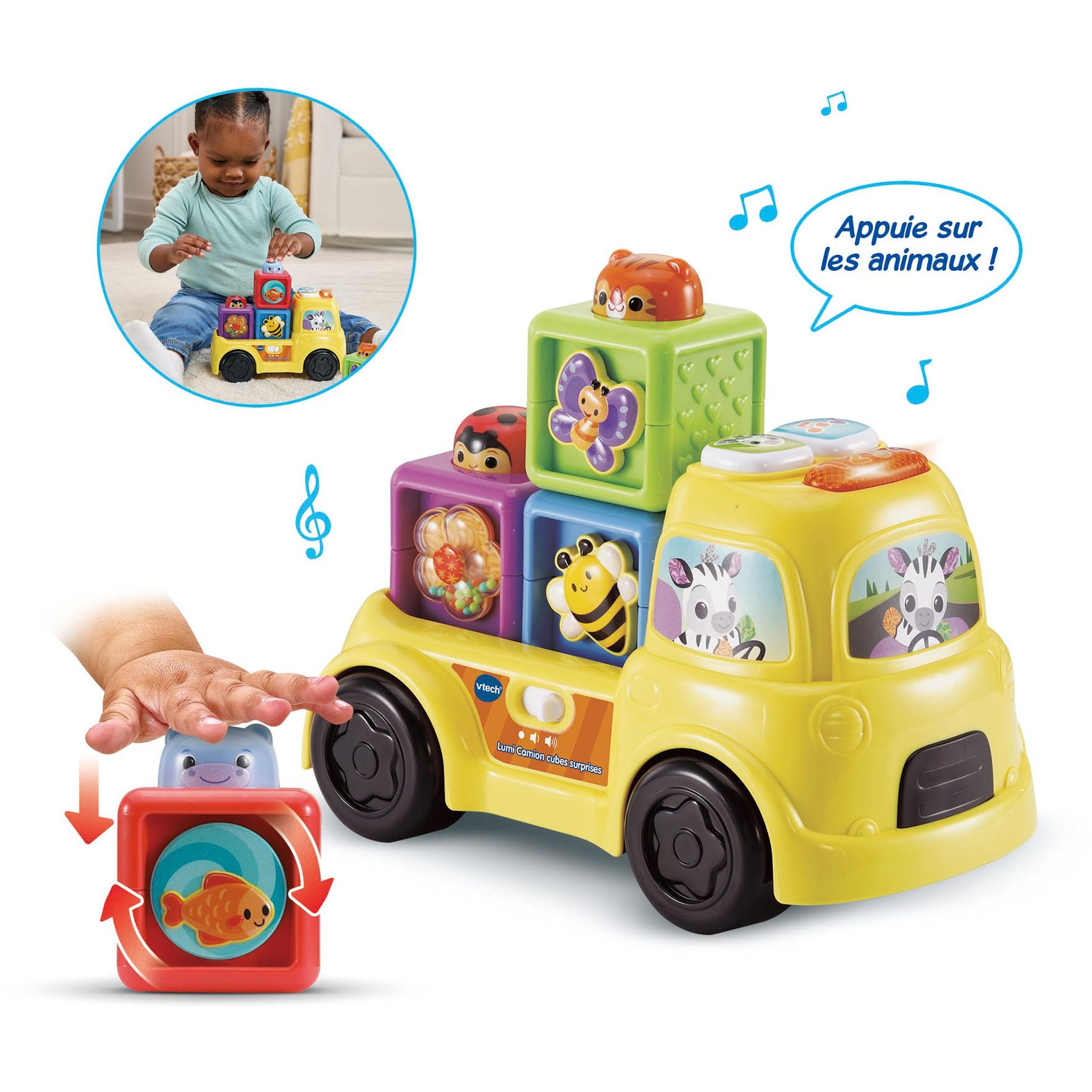 VTECH Lumi camion cubes