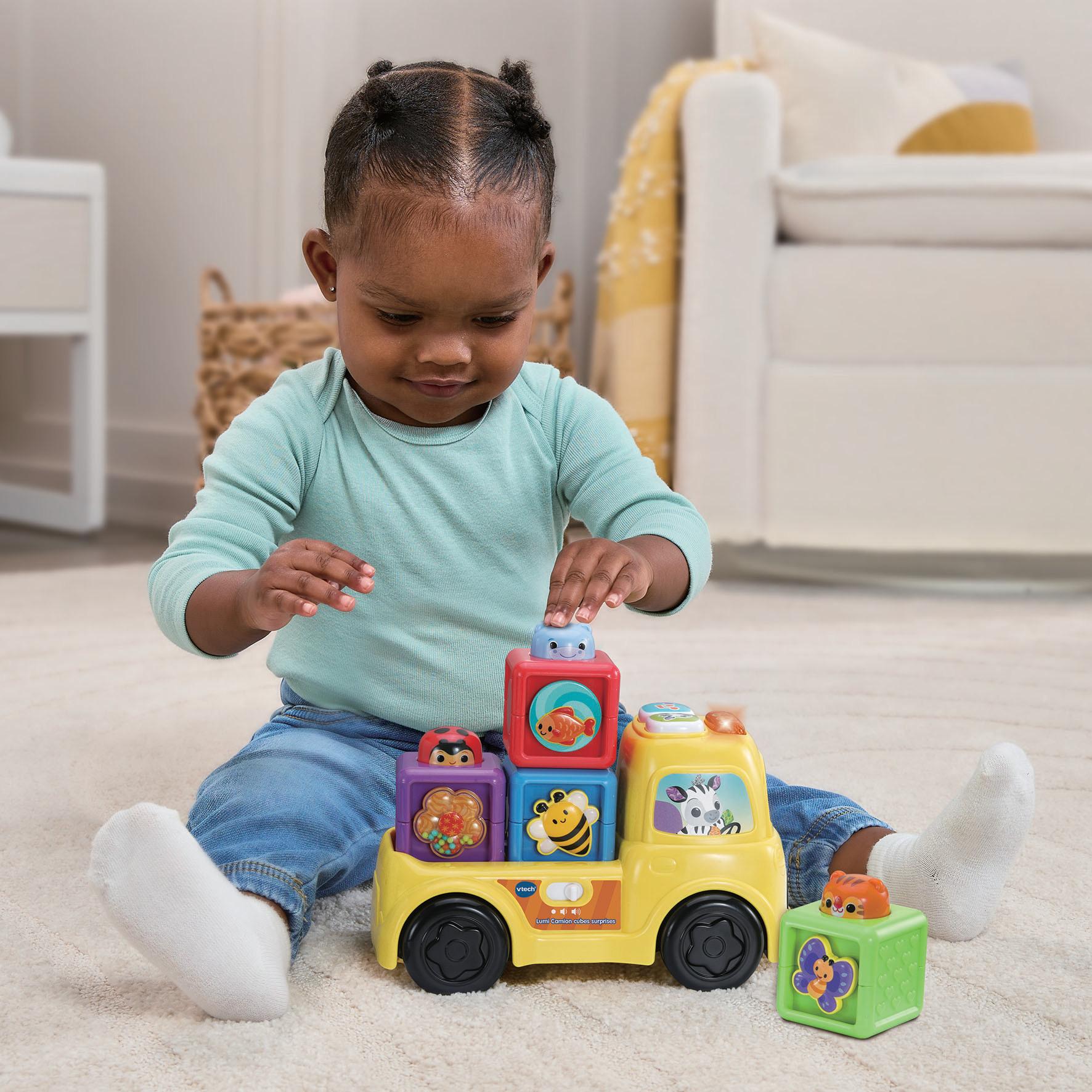 Voir la diapositive 8 : VTECH Lumi camion cubes
