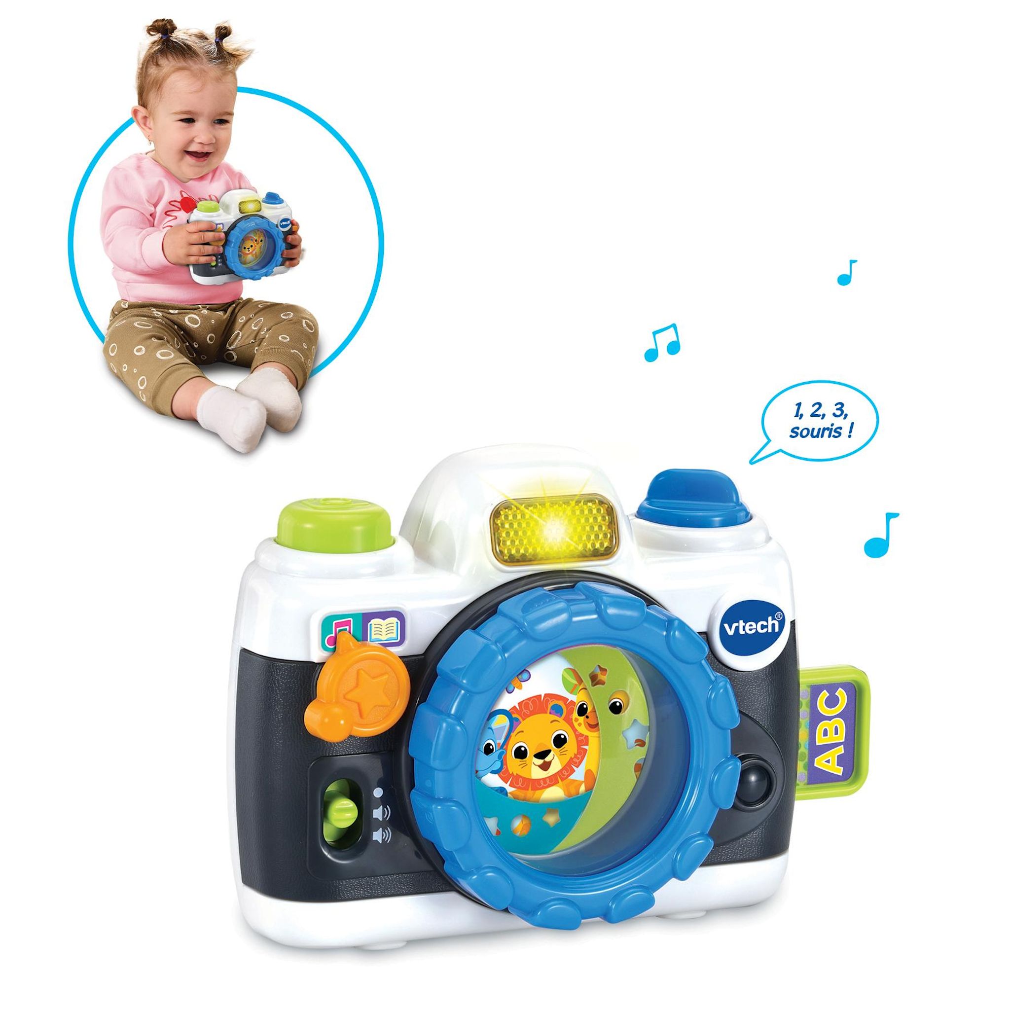 Voir la diapositive 3 : VTECH Mon Appareil Photo des découvertes