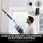 Voir la diapositive 9 : SHARK Aspirateur balai IZ380EU - Bleu et blanc