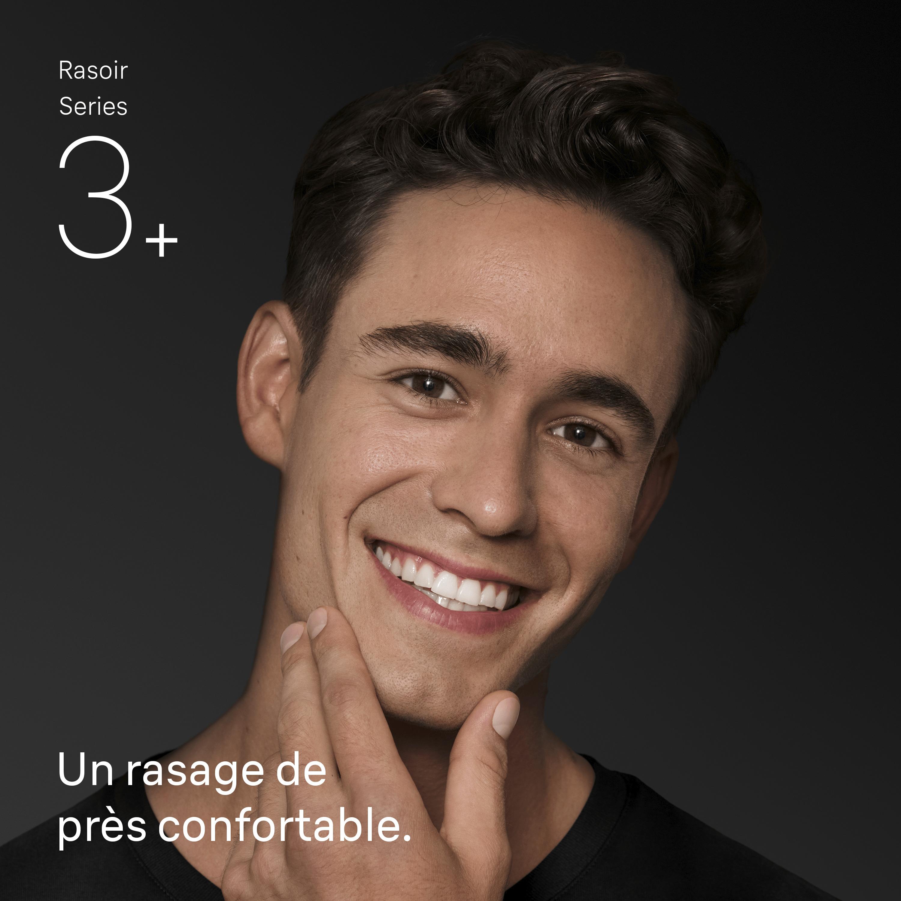 Voir la diapositive 2 : BRAUN Rasoir électrique S3000S - Gris