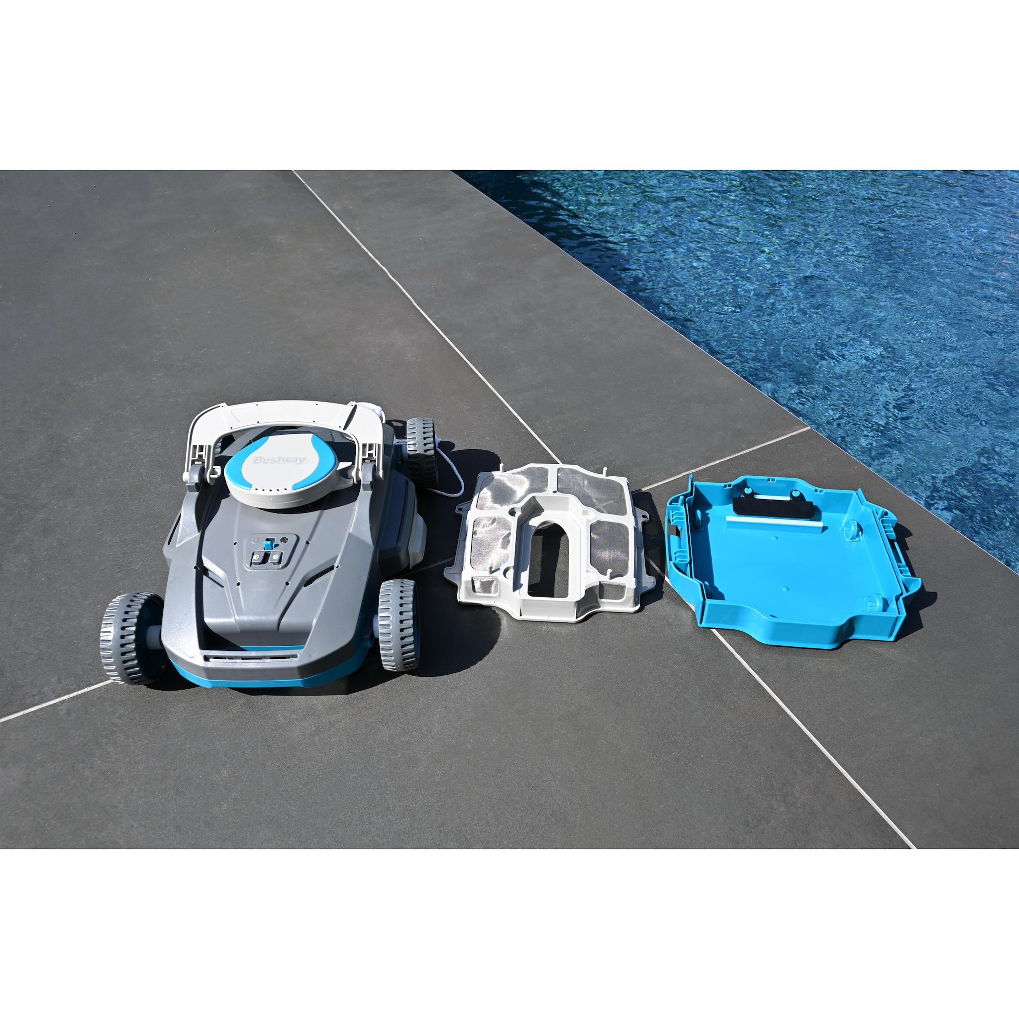 Voir la diapositive 6 : BESTWAY Robot piscine platine électrique jusque 20 m²