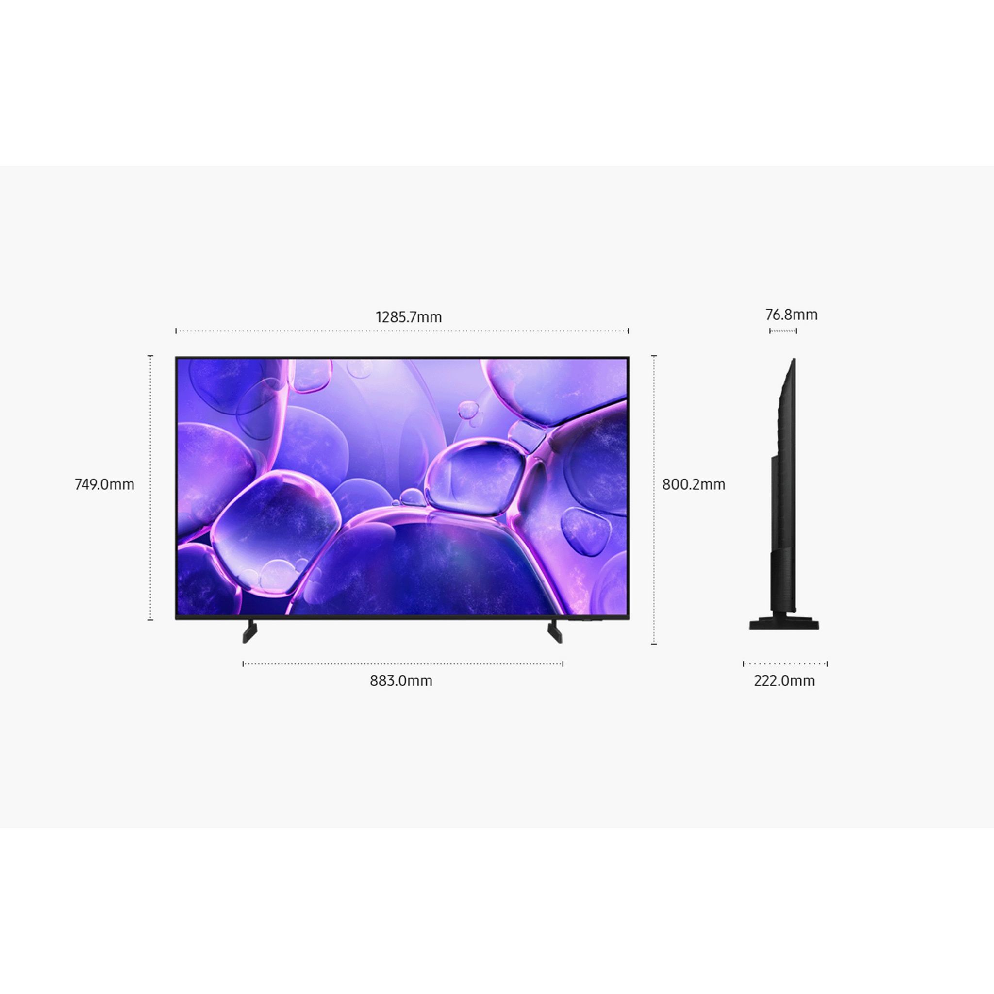 Voir la diapositive 14 : SAMSUNG TV Crystal UHD 58" U8075F 2025