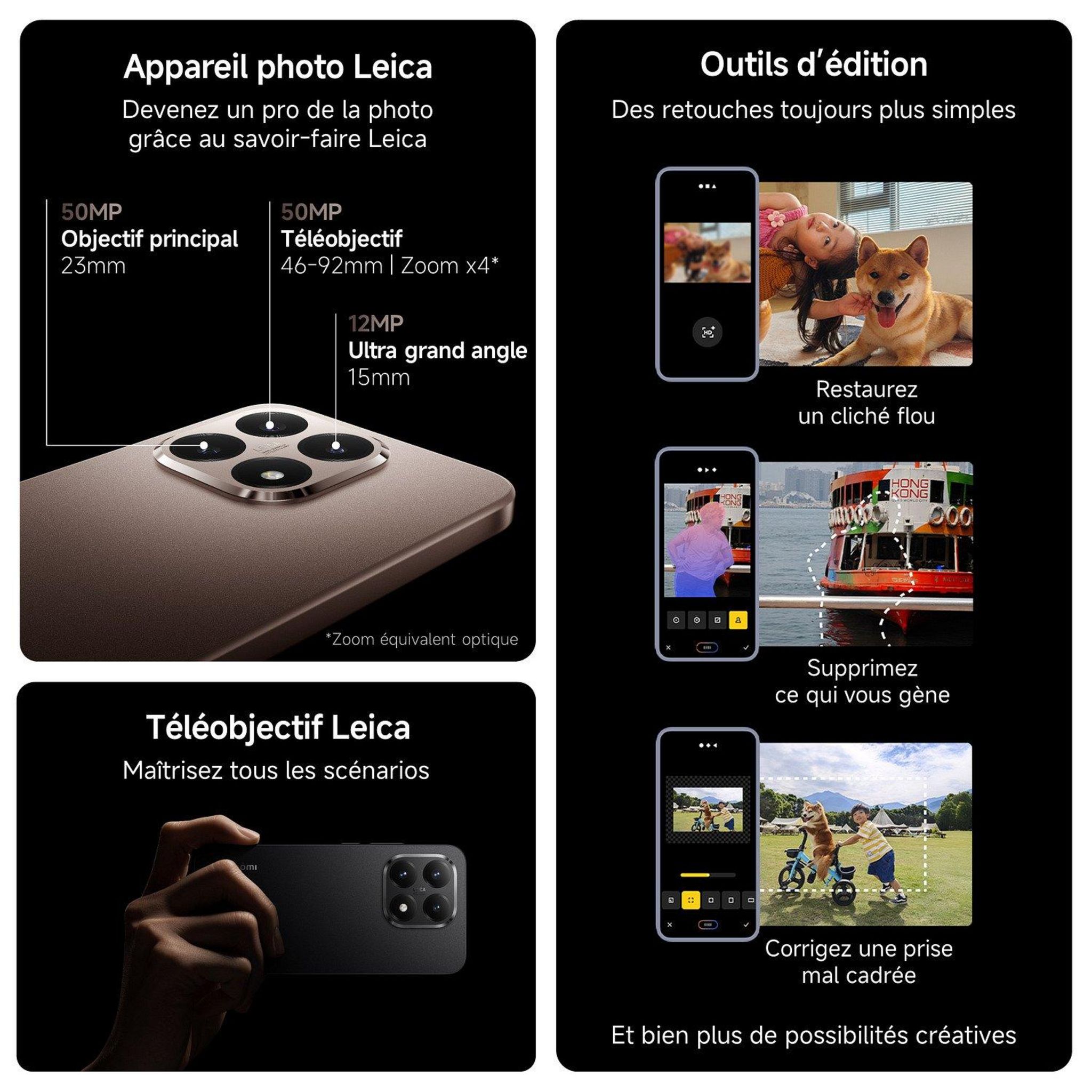 Voir la diapositive 3 : XIAOMI Redmi 15T 256Go - Gris