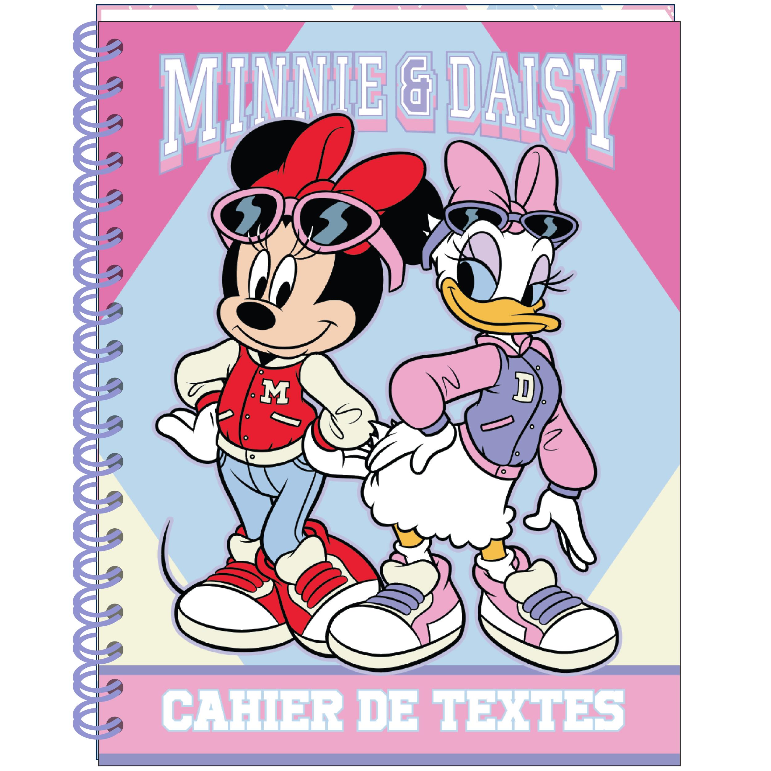 Cahier de texte Minnie & Daisy
