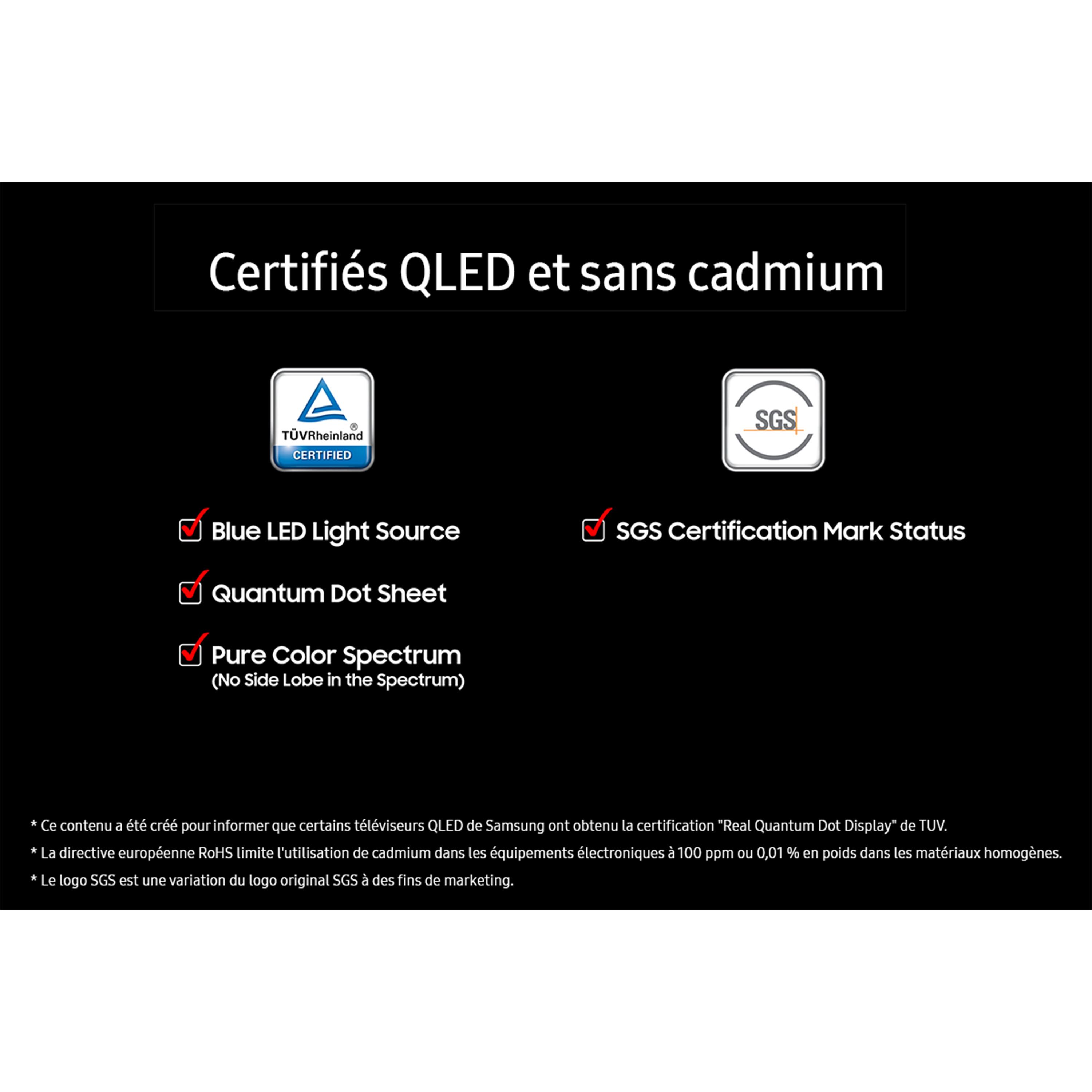 Voir la diapositive 3 : SAMSUNG TV QLED Q55Q6F 2025
