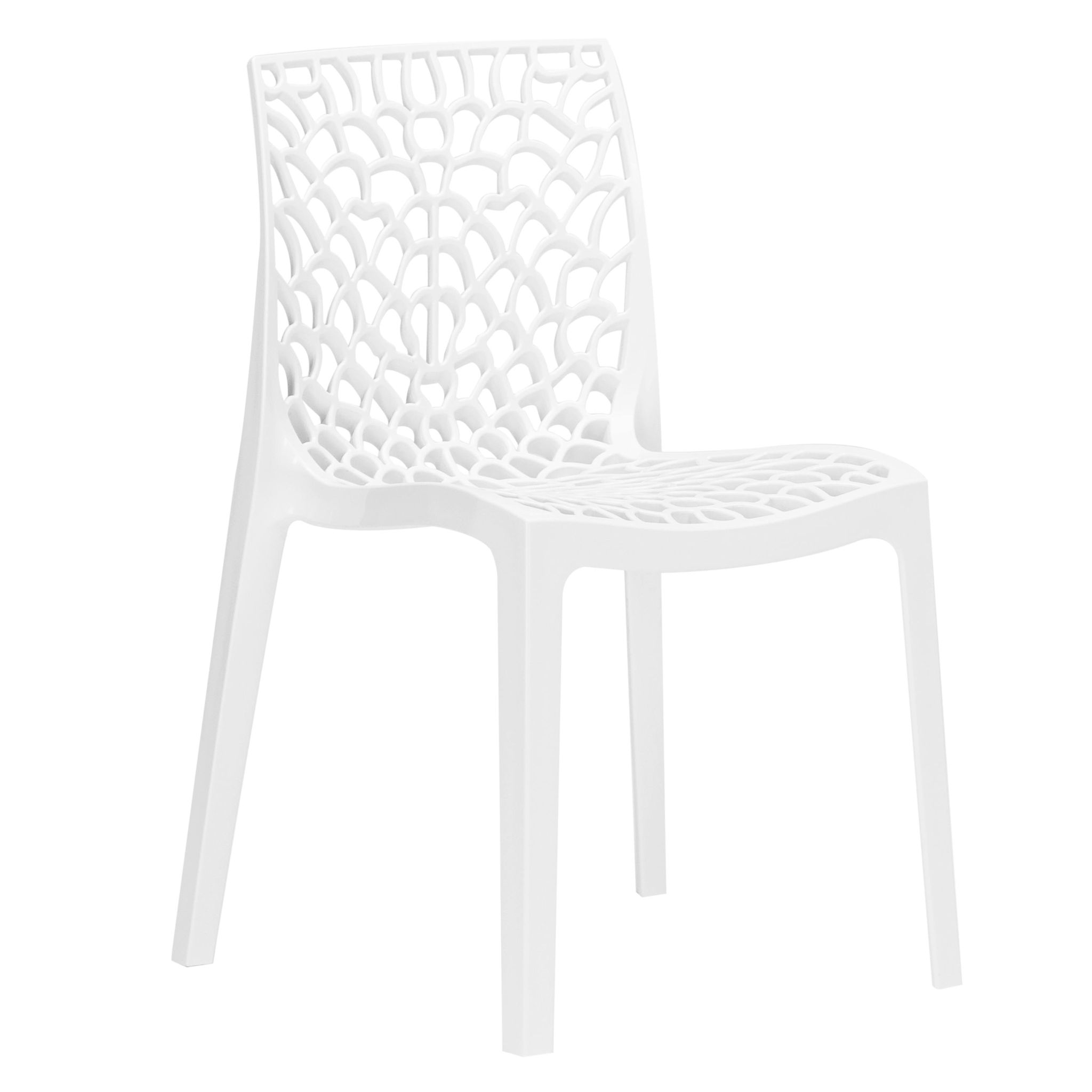 IGAPGRANDSOLEIL Chaise GRUVYER blanc