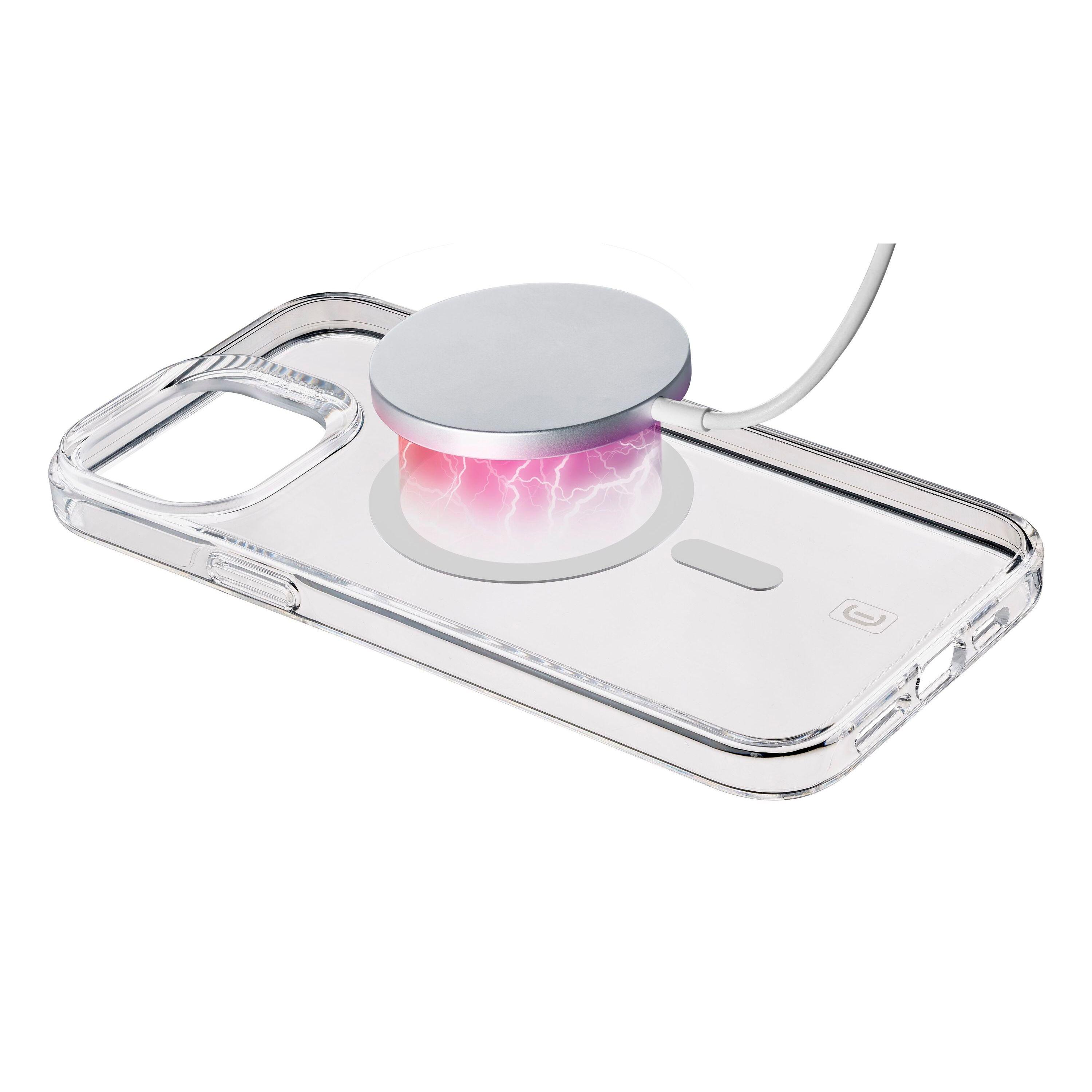 CELLULARLINE Coque Magsafe pour Apple iPhone 15 - Transparente