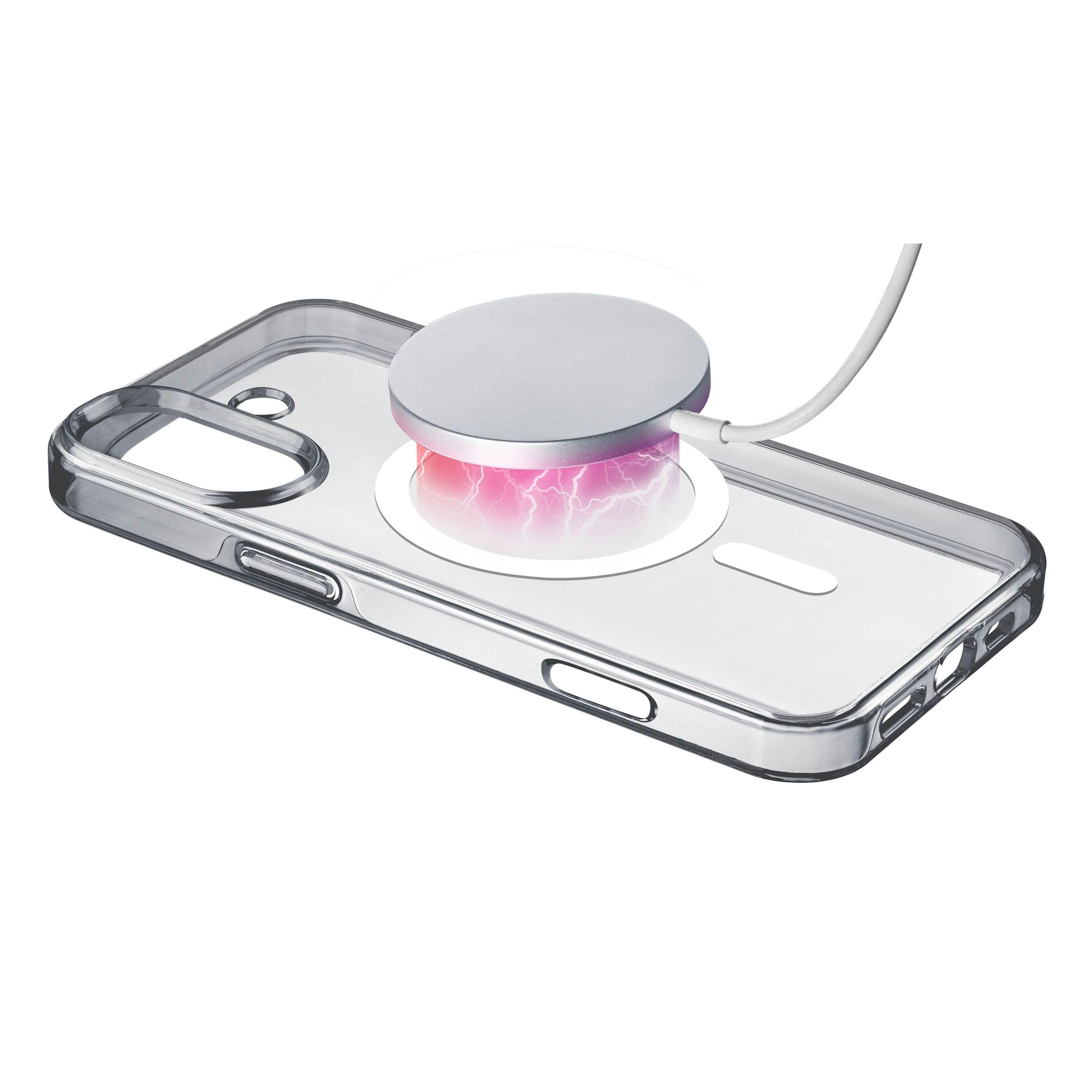 CELLULARLINE Coque Magsafe pour Apple iPhone 16 - Transparente