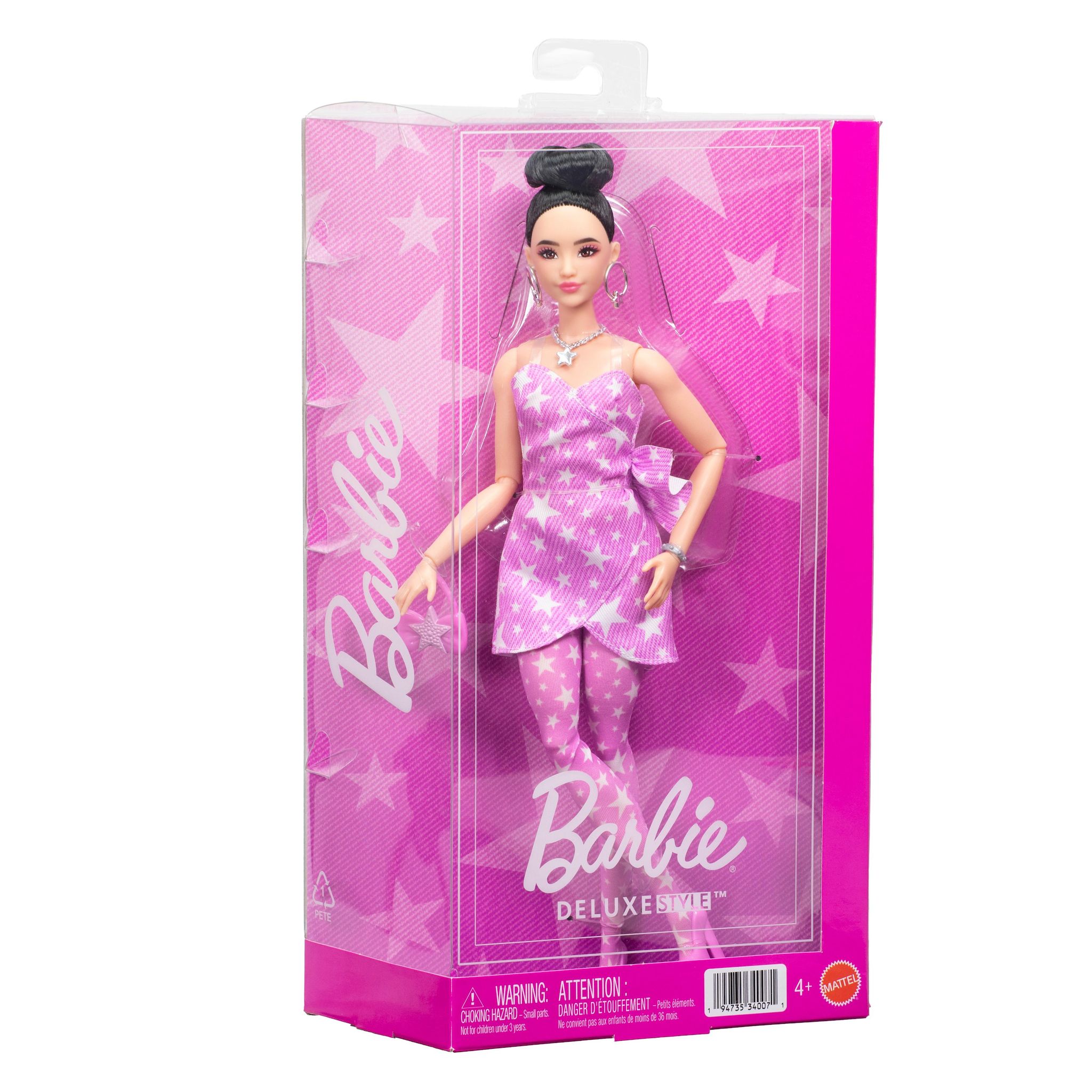 MATTEL Poupée Barbie Deluxe Style Rose étoile