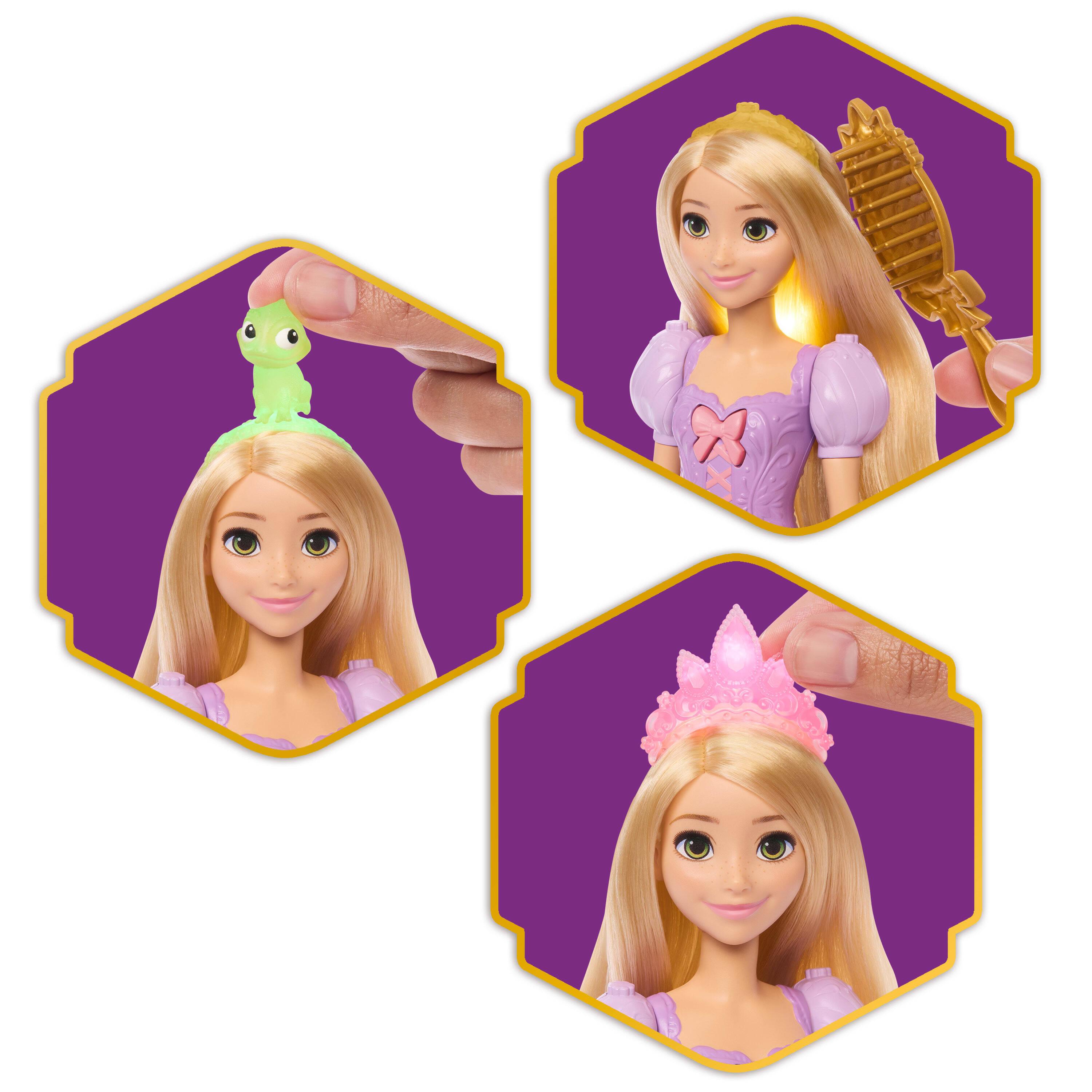 Voir la diapositive 5 : MATTEL Poupée Raiponce Chevelure fabuleuse