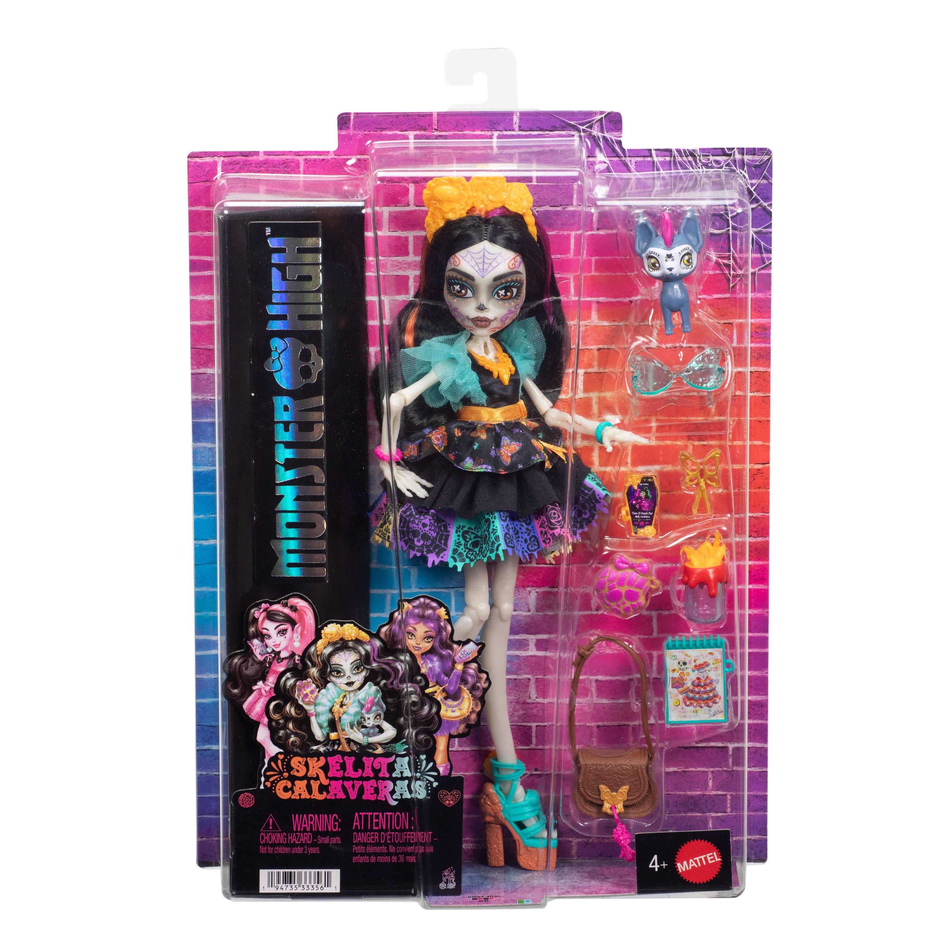 MATTEL Poupée Monster High Skelita Calaveras