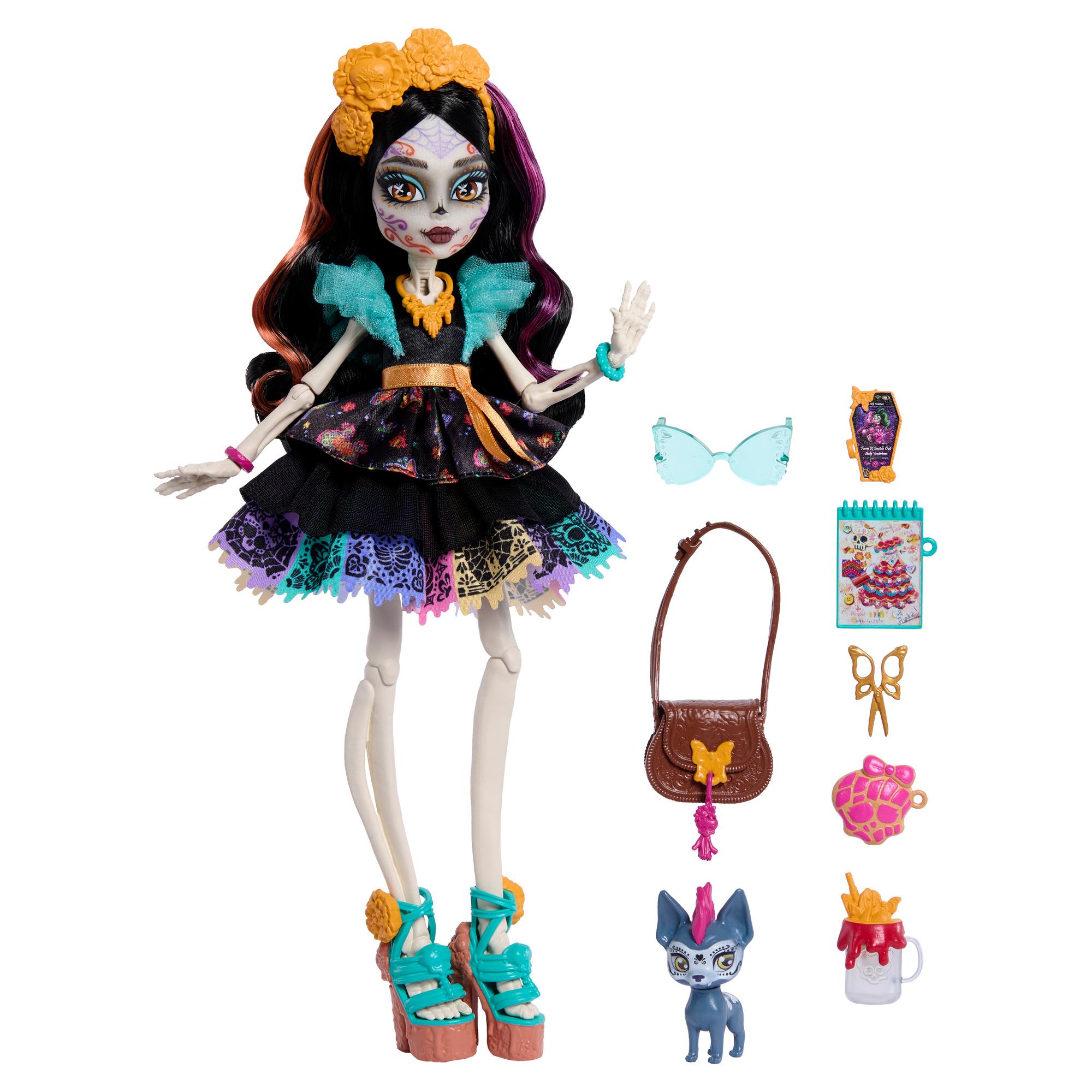 Voir la diapositive 2 : MATTEL Poupée Monster High Skelita Calaveras