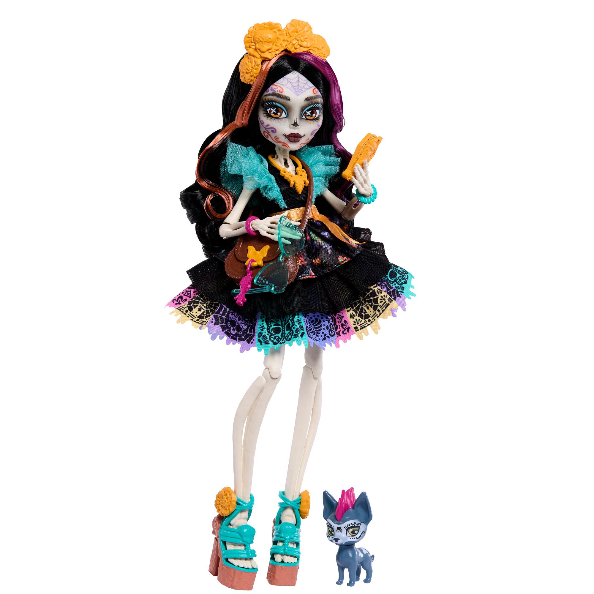 Voir la diapositive 4 : MATTEL Poupée Monster High Skelita Calaveras