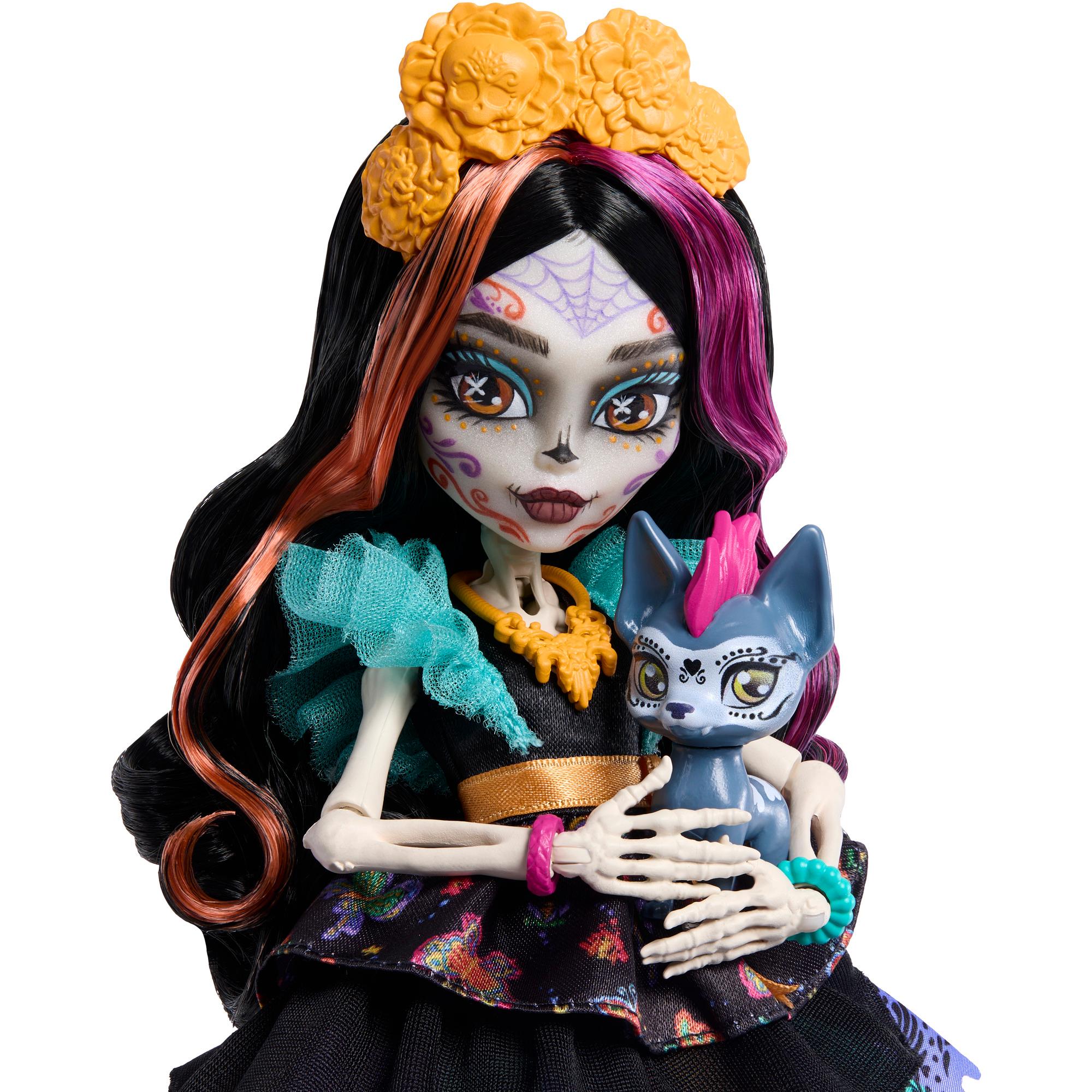 Voir la diapositive 6 : MATTEL Poupée Monster High Skelita Calaveras