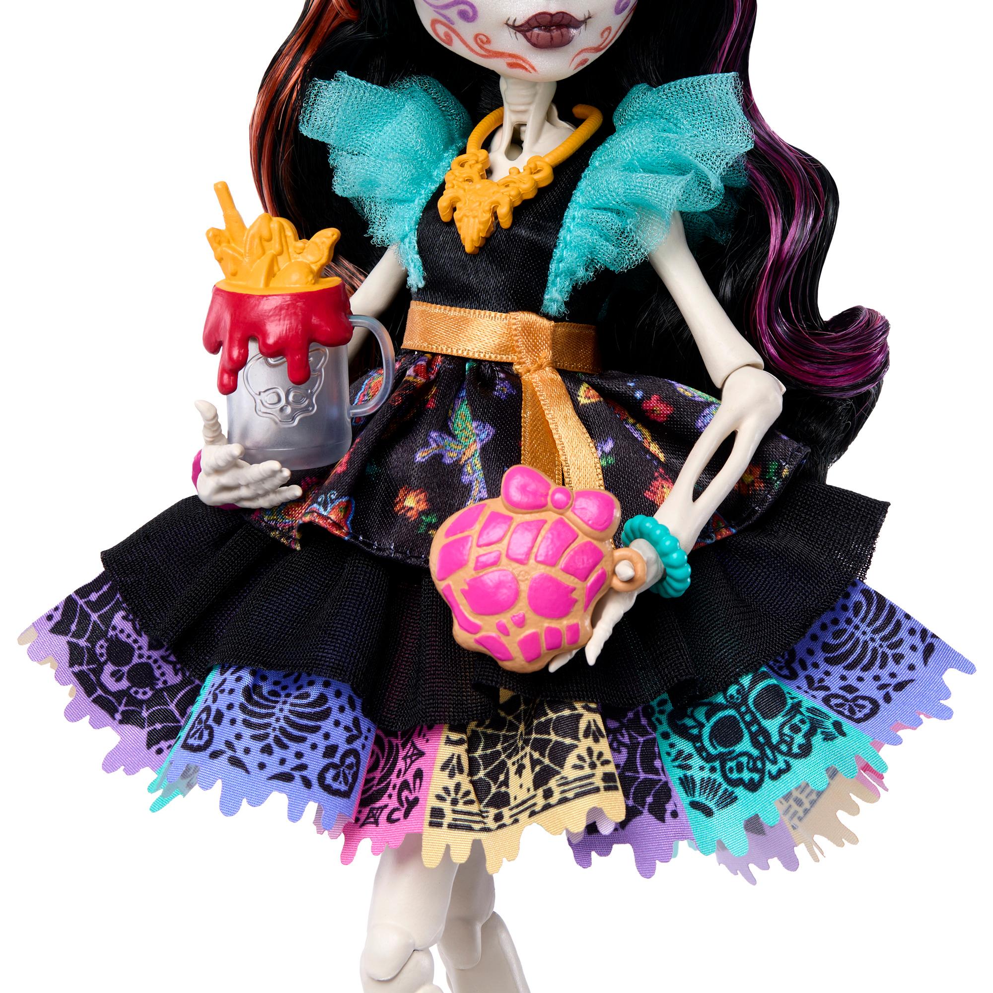 Voir la diapositive 7 : MATTEL Poupée Monster High Skelita Calaveras