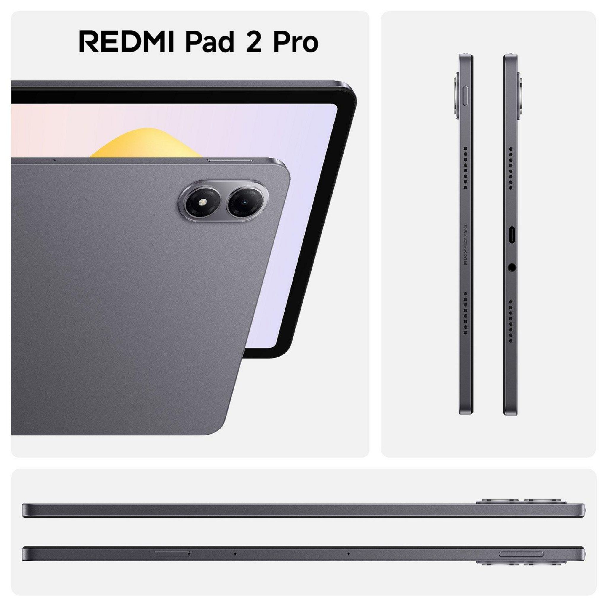 Voir la diapositive 2 : XIAOMI Tablette Redmi Pad2 Pro 6 128Go+Clavier - Gris