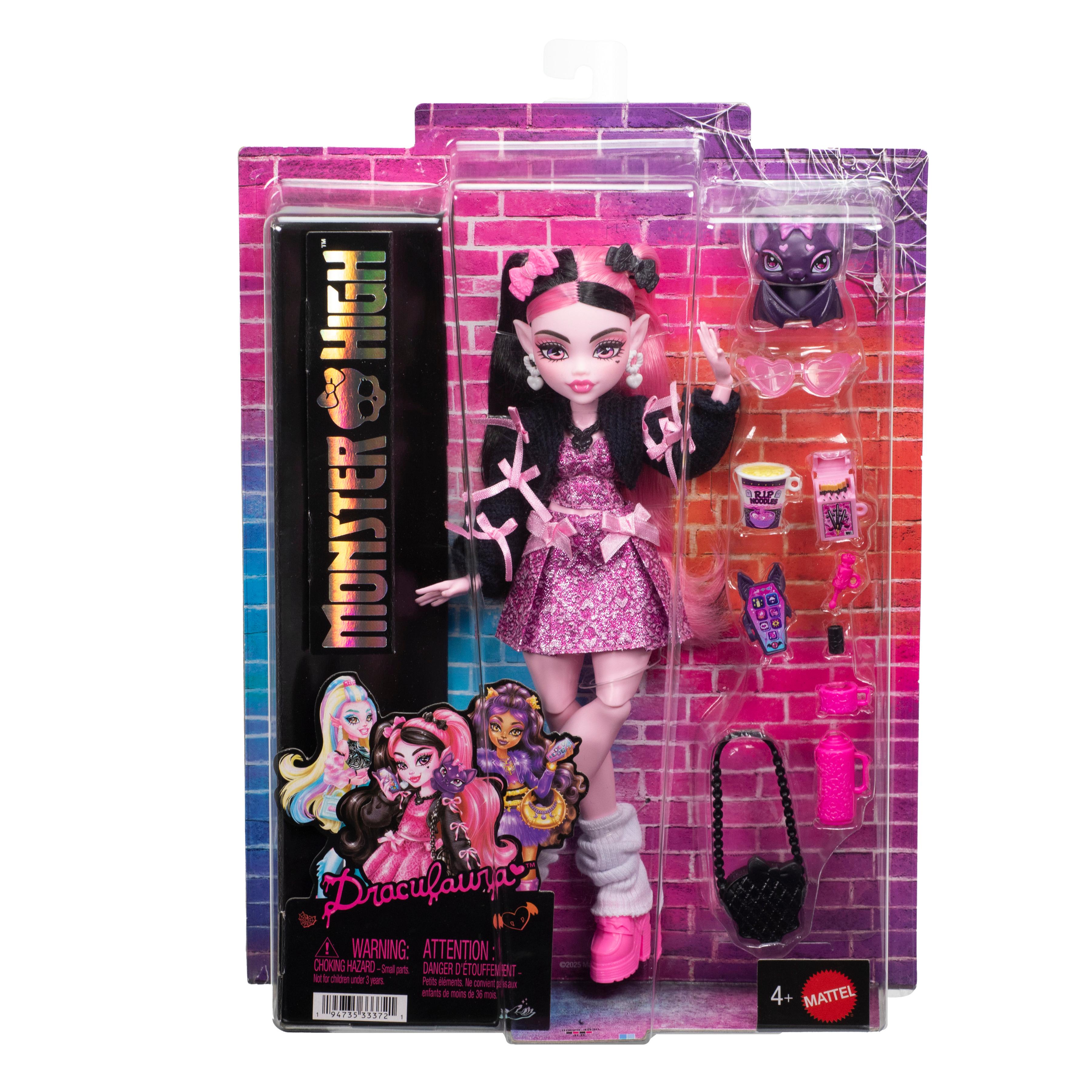 MATTEL Poupée Monster High Draculaura