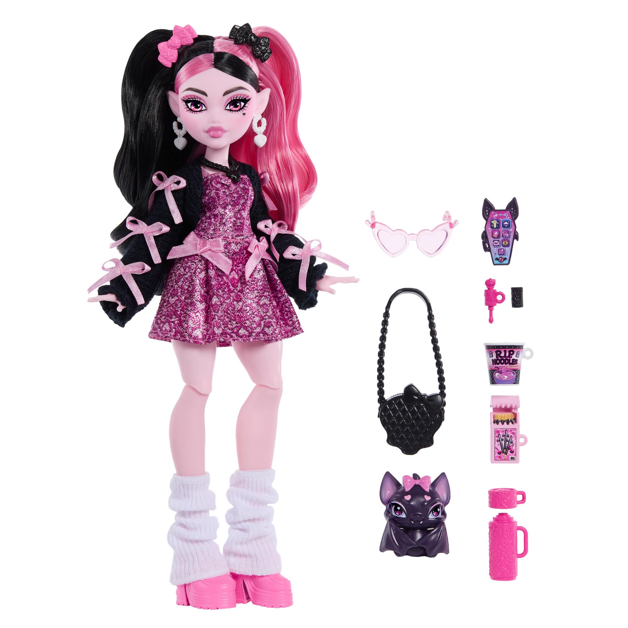 Voir la diapositive 3 : MATTEL Poupée Monster High Draculaura
