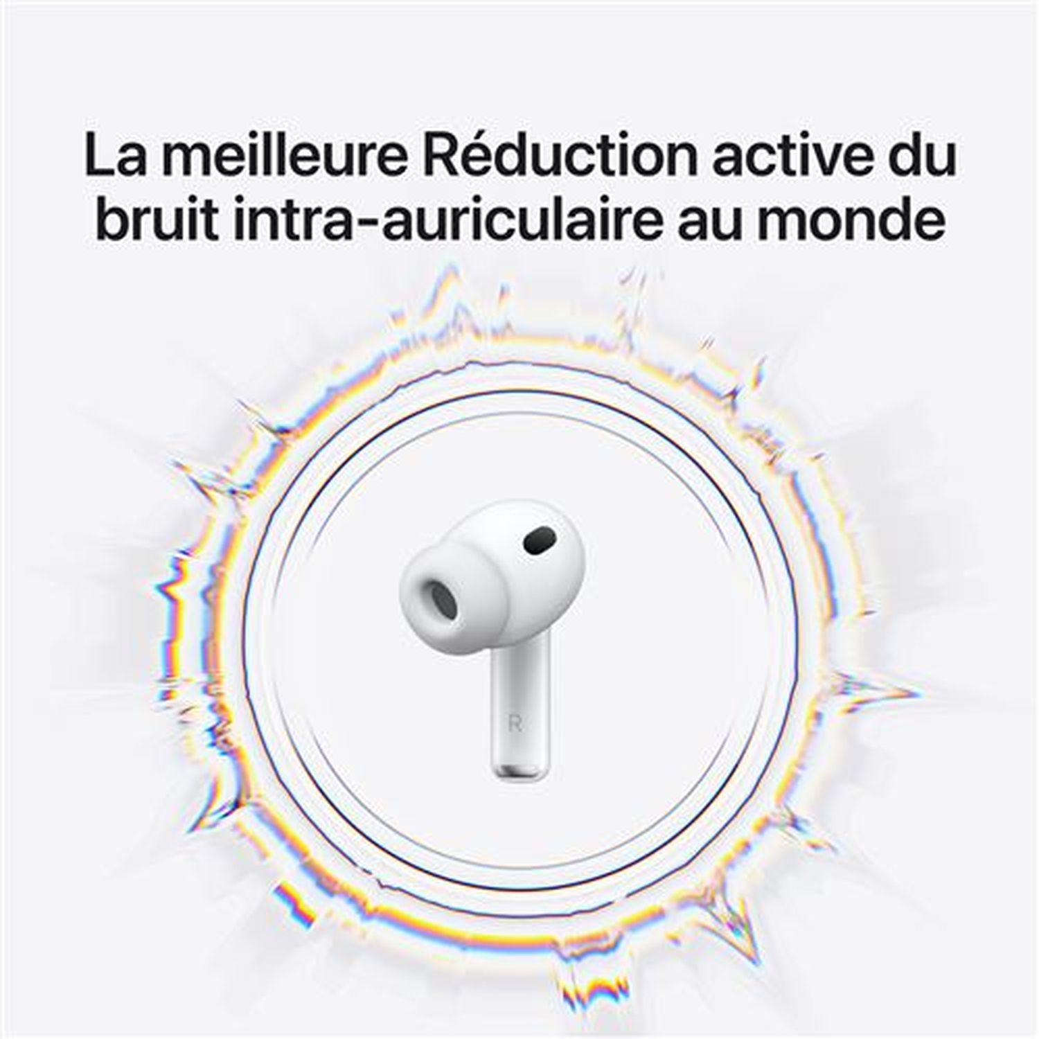 Voir la diapositive 3 : APPLE Ecouteurs Airpods Pro 3 - Blanc
