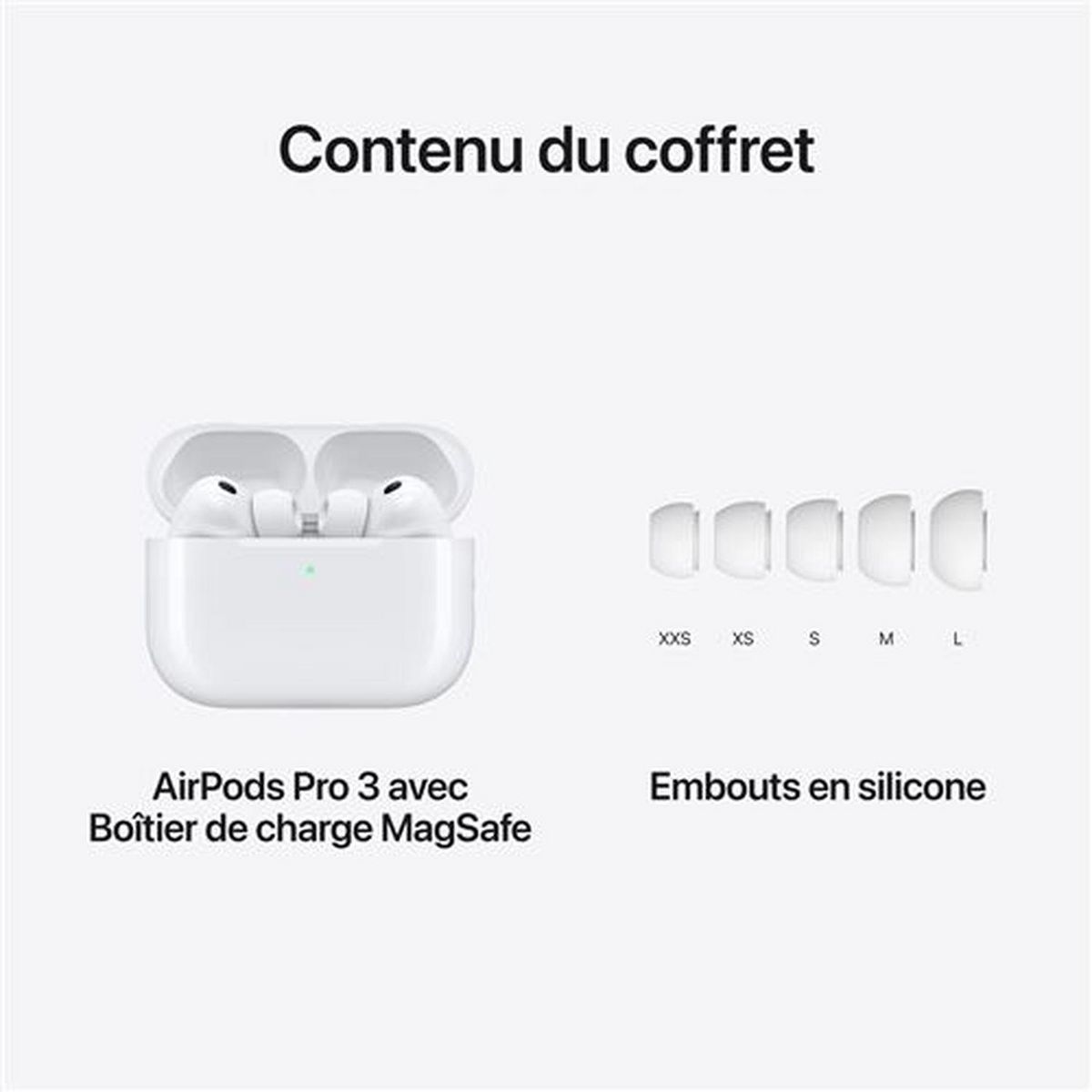 APPLE Airpods Pro 3 - Blanc
