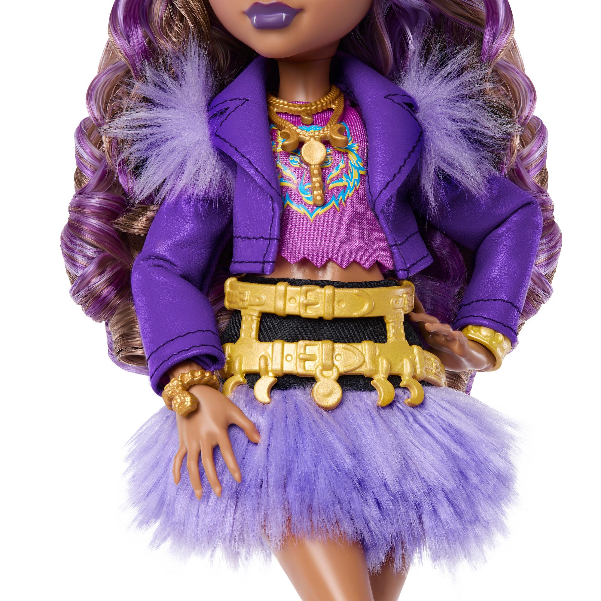 Voir la diapositive 9 : MATTEL Poupée Monster High Clawdeen Wolf