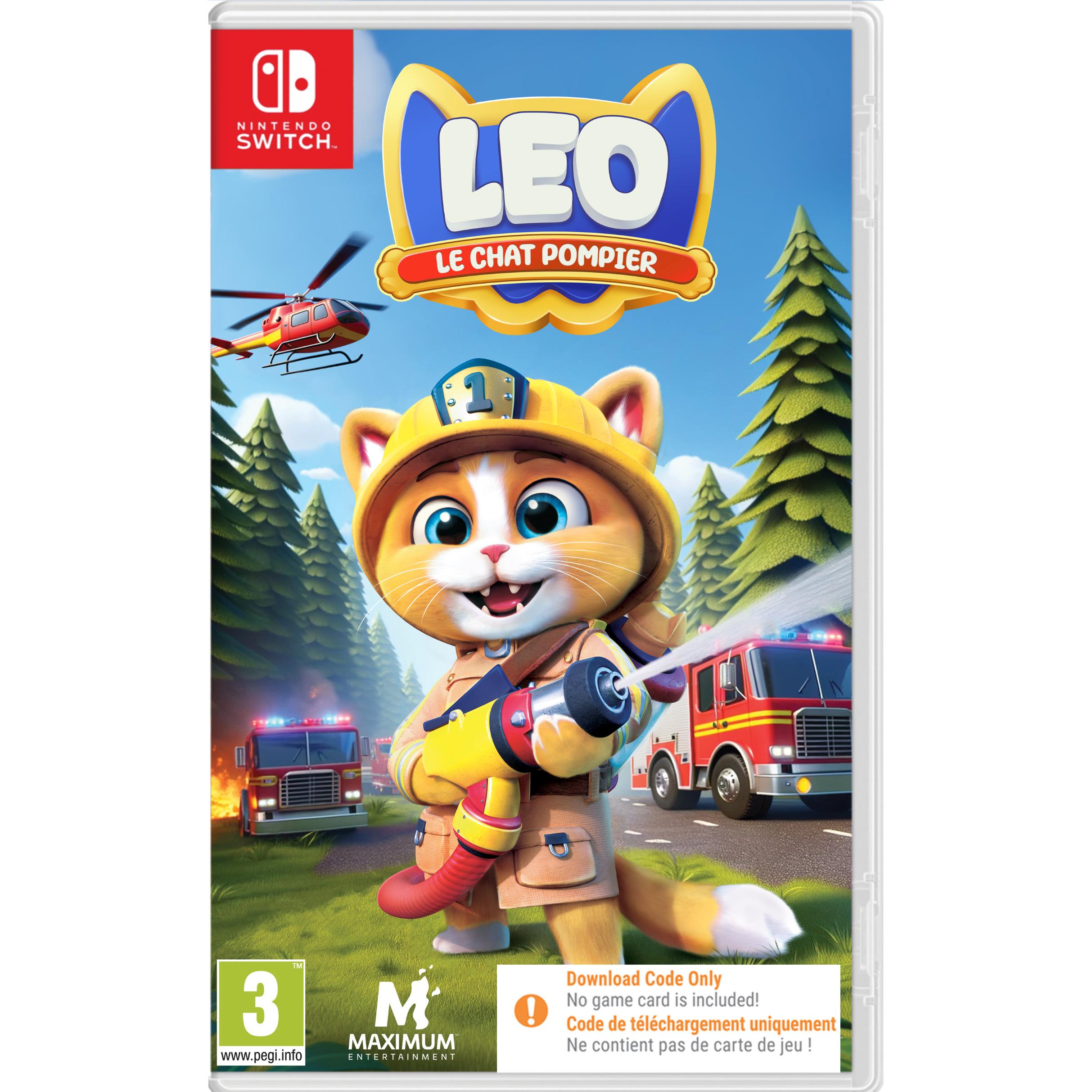 Léo le Chat Pompier Nintendo Switch - Code de Téléchargement