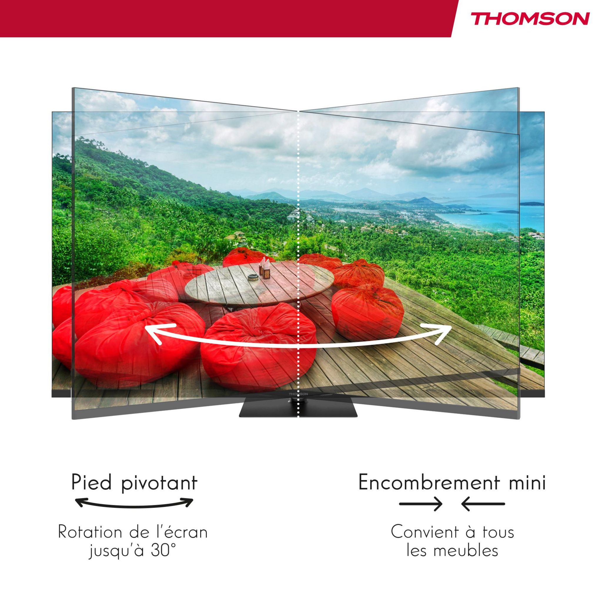 Voir la diapositive 3 : THOMSON TV QLED 50QG5C14