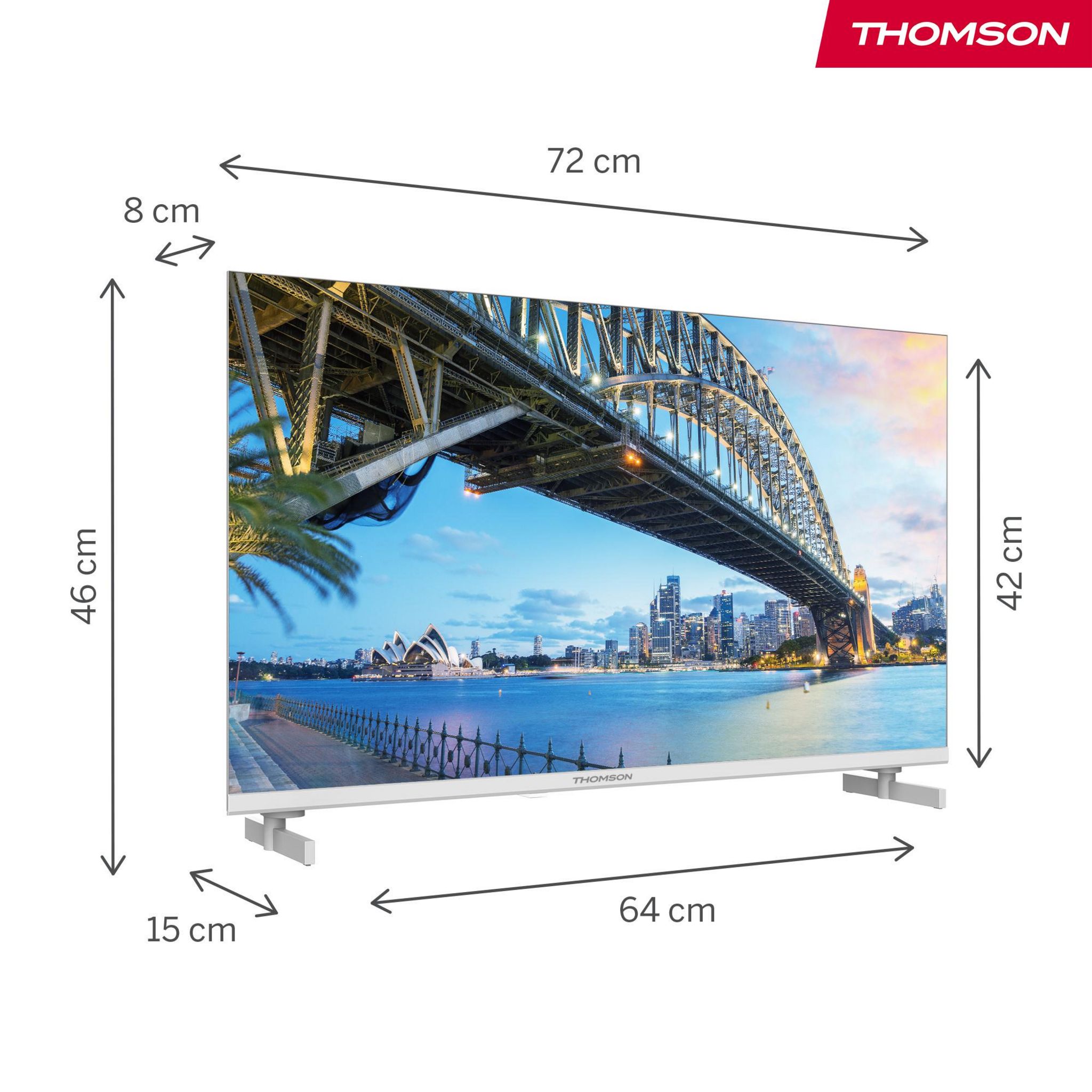 Voir la diapositive 4 : THOMSON TV 32HG2S15W HD