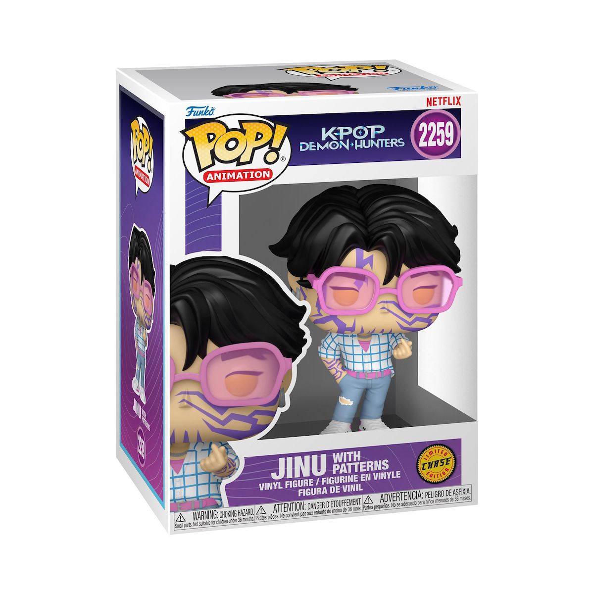 FUNKO Figurine Pop Jinu avec Chase K-Pop Demon Hunters