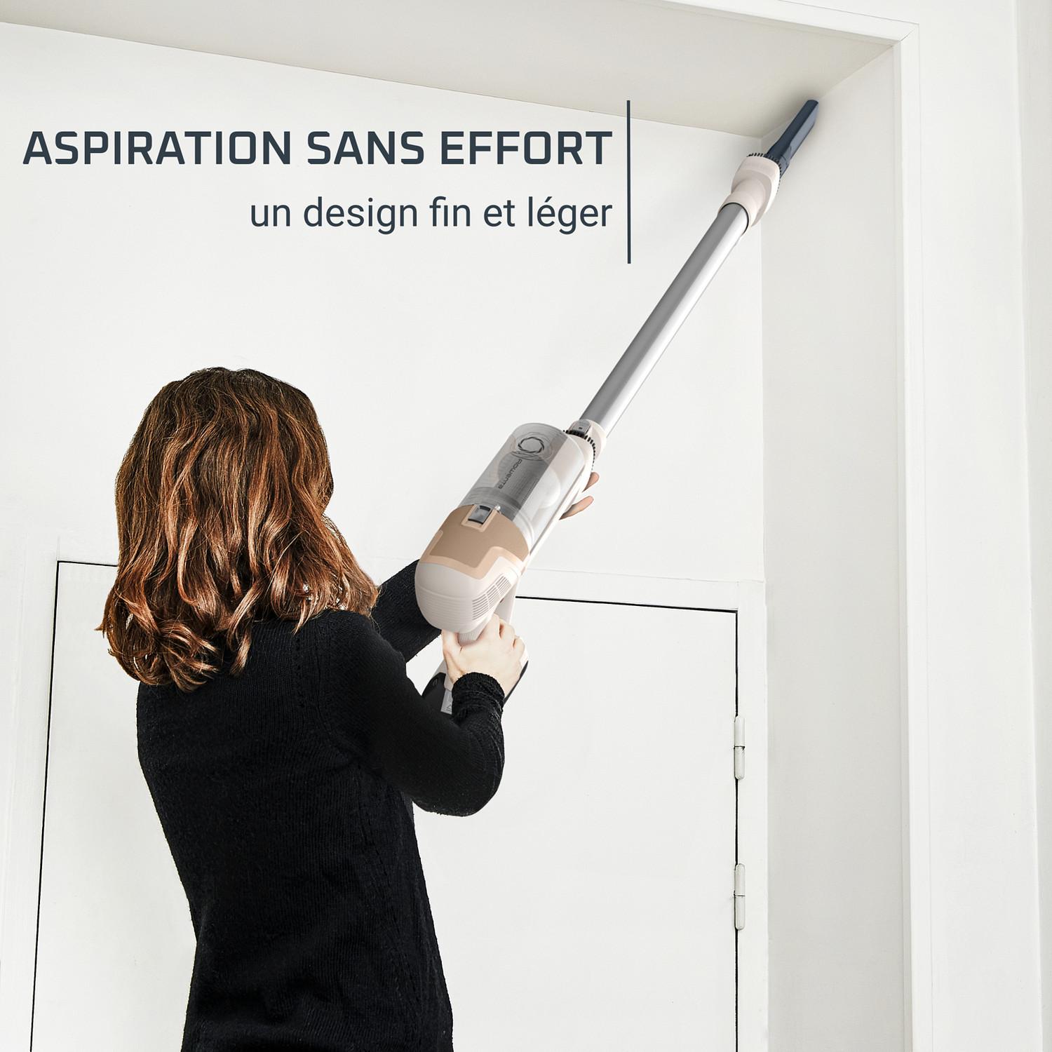 Voir la diapositive 5 : ROWENTA Aspirateur balai RH6830WO - Crème