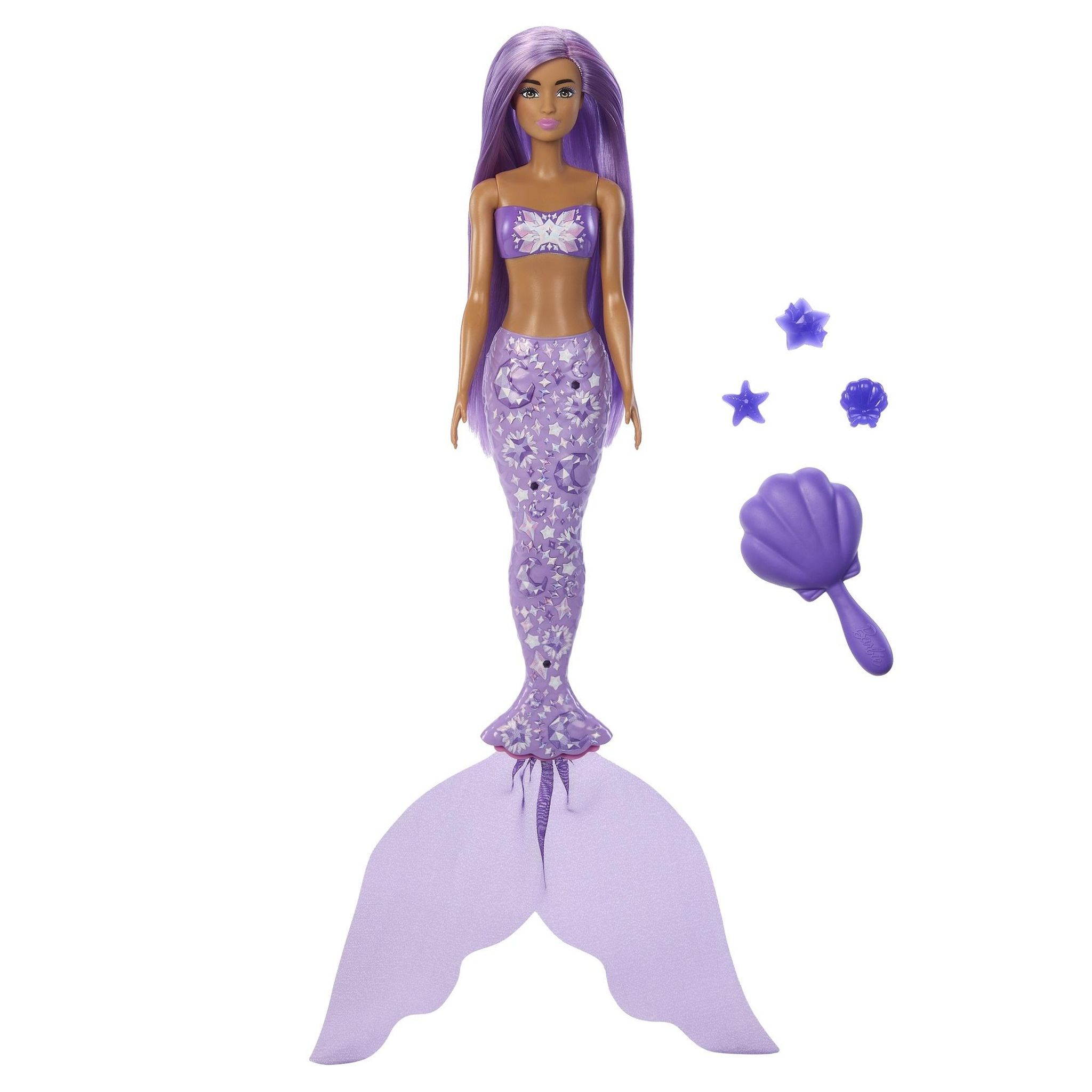 Voir la diapositive 6 : MATTEL Poupée Barbie Color Reveal Sirene