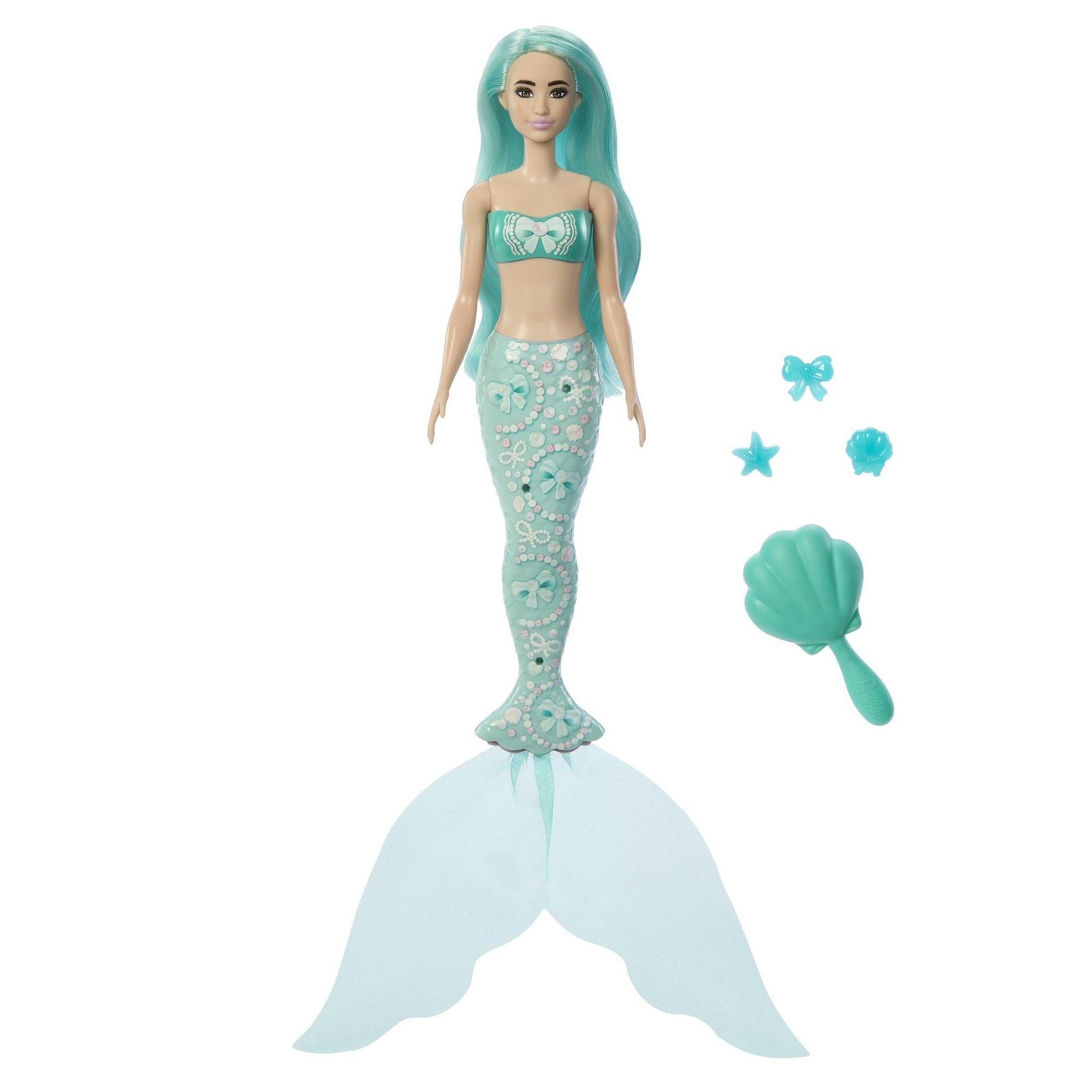 Voir la diapositive 7 : MATTEL Poupée Barbie Color Reveal Sirene